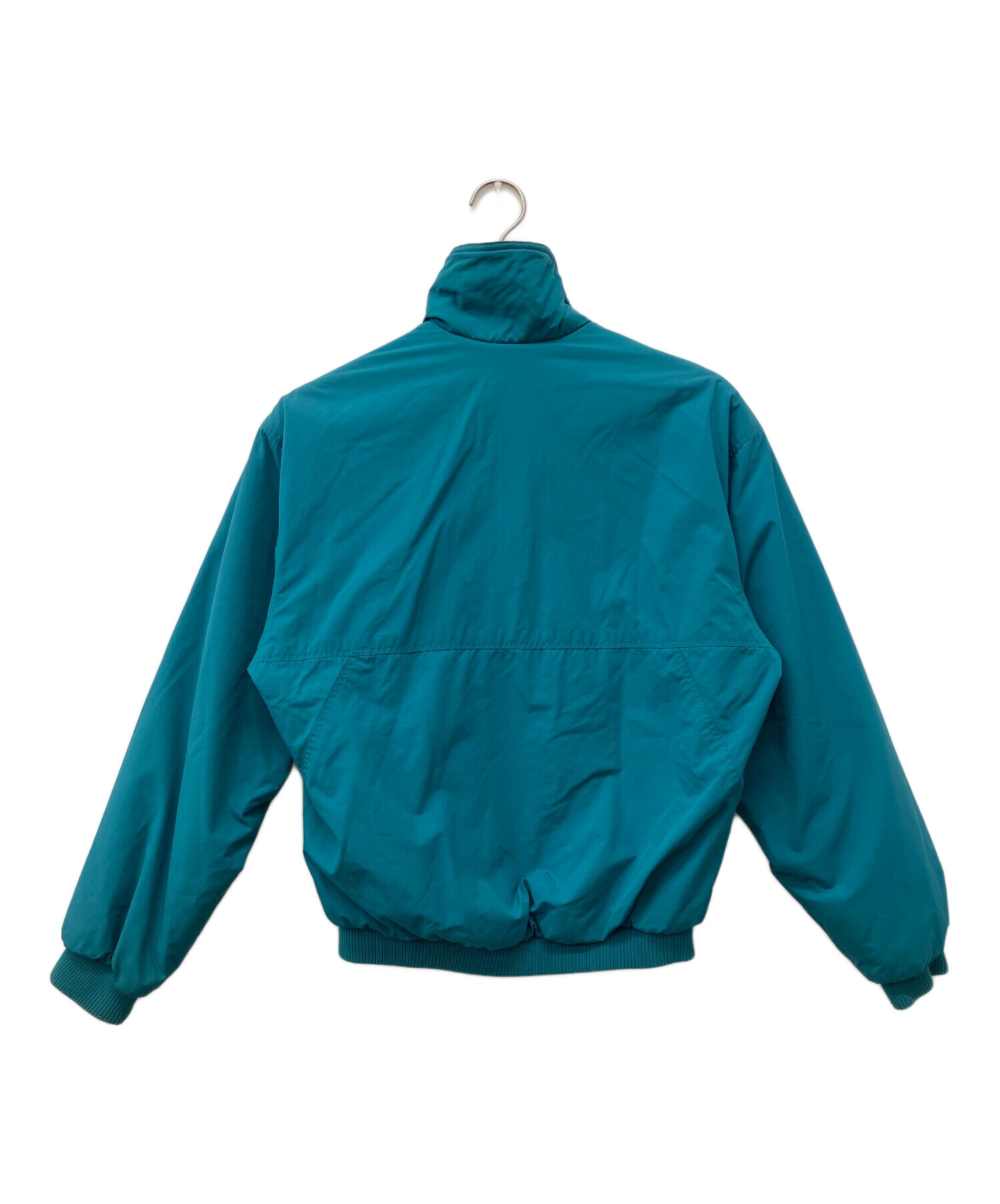 パタゴニア　USA製　80s 三角タグ　シェルドシンチラジャケット　青 中古・古着通販】Patagonia (パタゴニア) 三角タグ80sシェルド