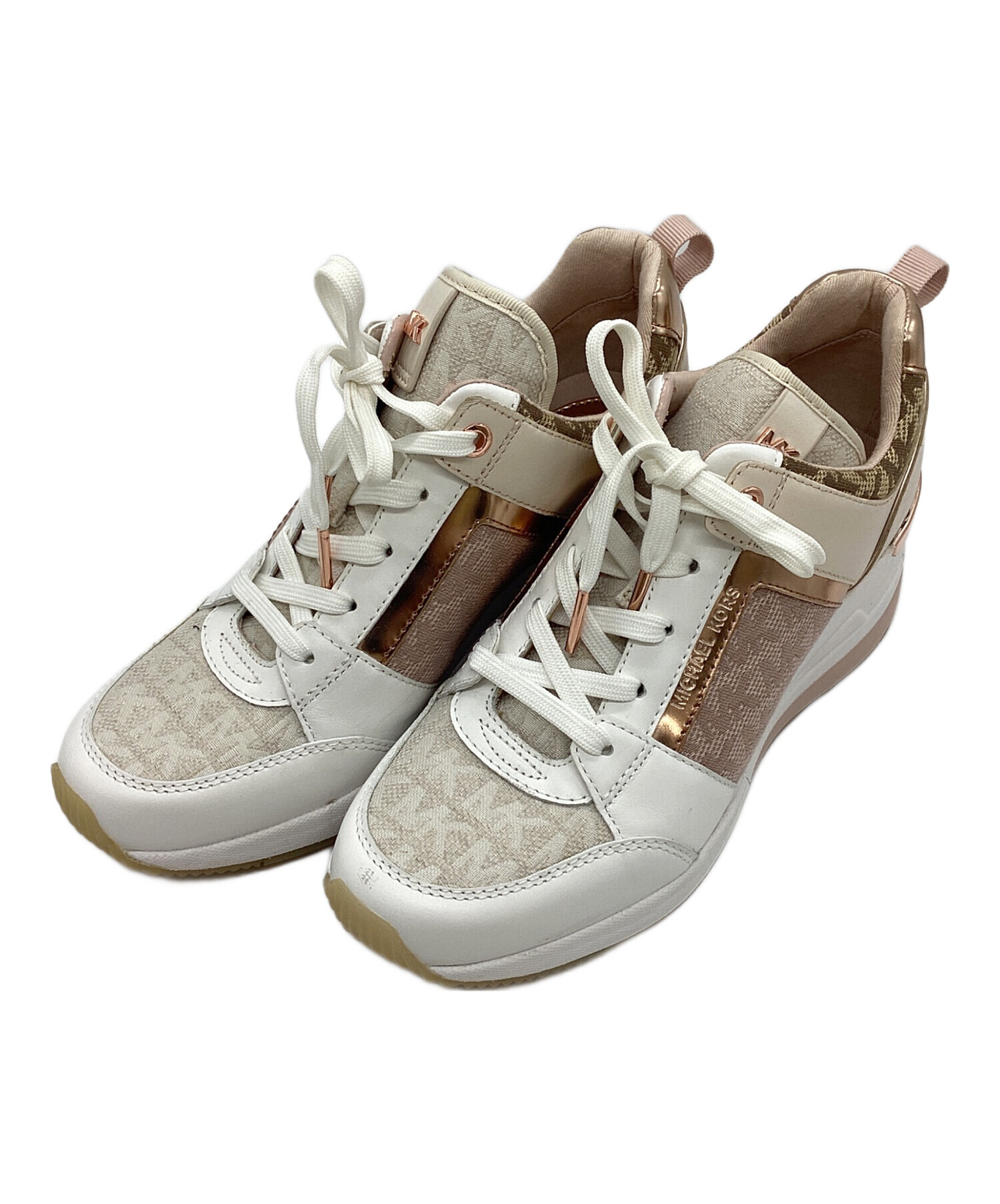 中古・古着通販】MICHAEL KORS (マイケル・コース) スニーカー ピンク