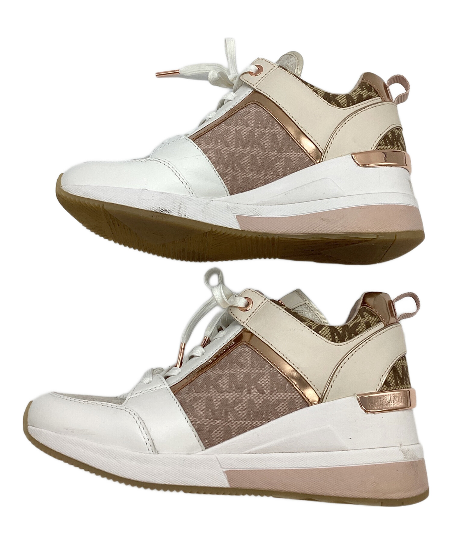 中古・古着通販】MICHAEL KORS (マイケル・コース) スニーカー ピンク