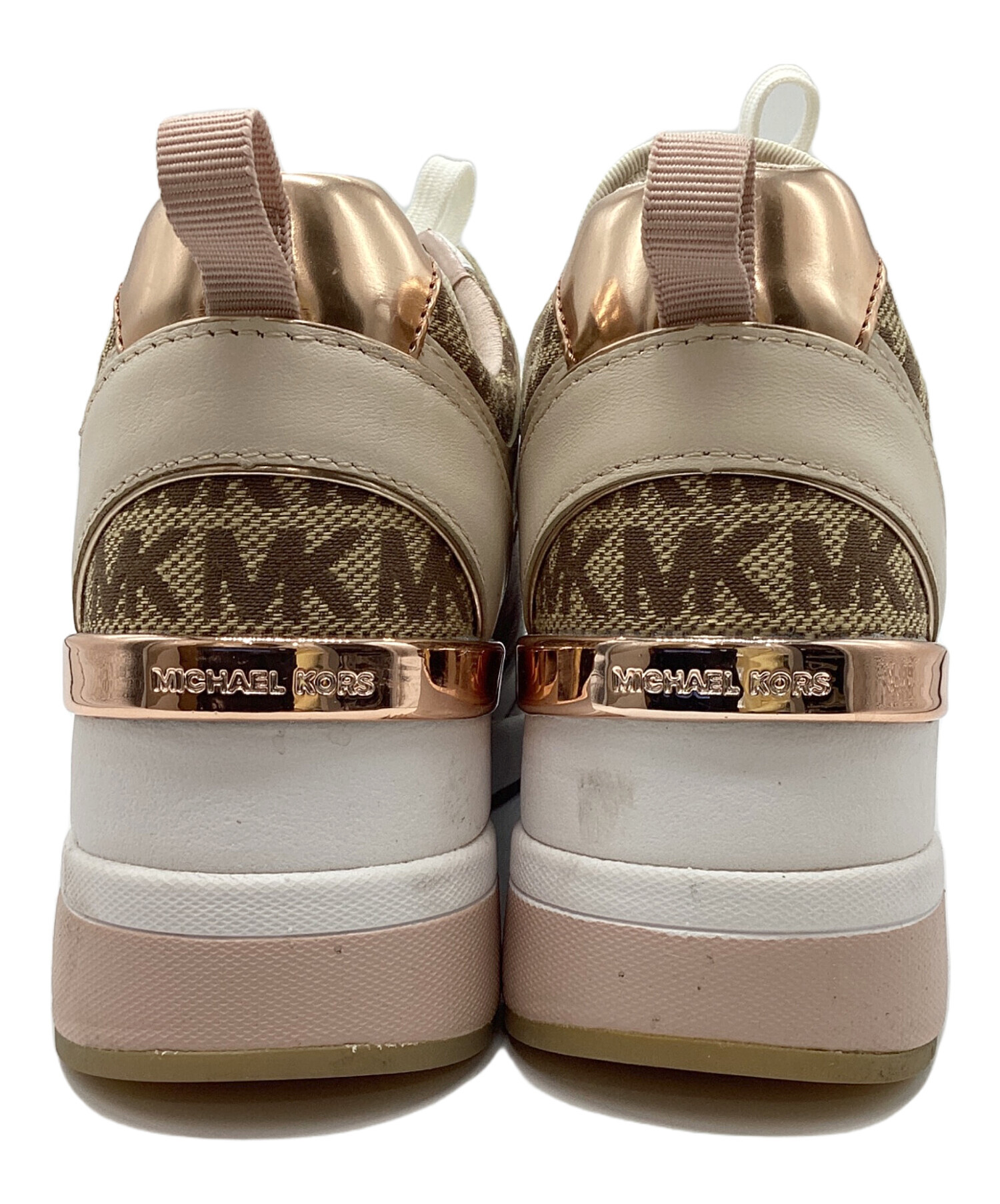 中古・古着通販】MICHAEL KORS (マイケル・コース) スニーカー ピンク