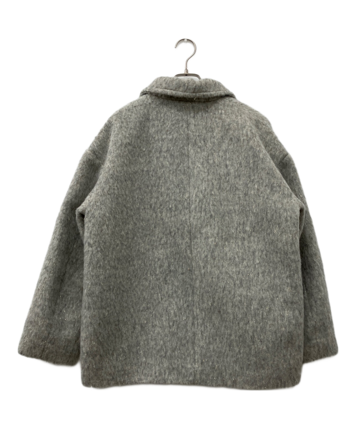 EMMA ROUGE VIF ラメシャギーコート 追加4】【一部店舗限定】ラメシャギースライバーPコート/ピーコート