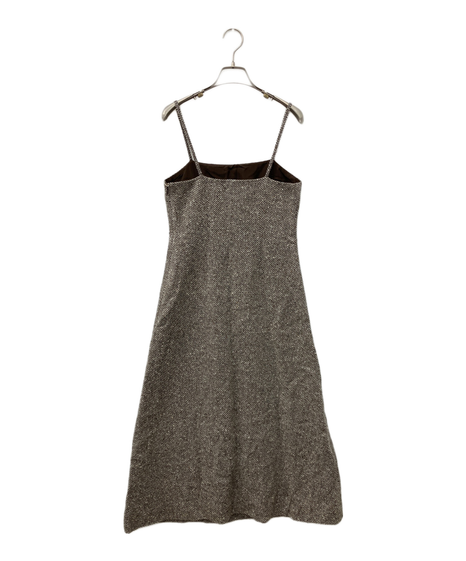 MADISON BLUE マディソンブルー タンクトップ レディース 【古着】【中古】 中古・古着通販】MADISON BLUE (マディソンブルー) TWEED CAMISOLE OP