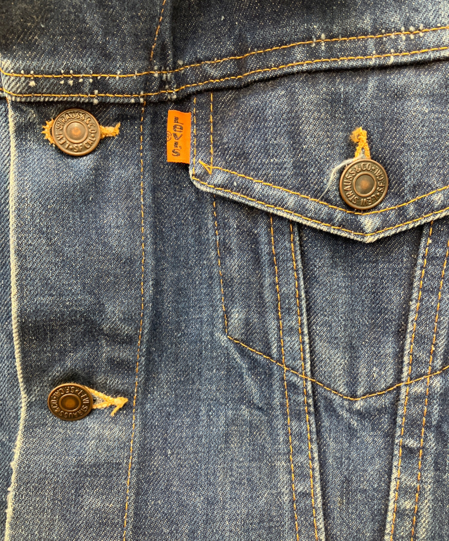 中古・古着通販】LEVI'S (リーバイス) 70sオレンジタブ3rdデニム