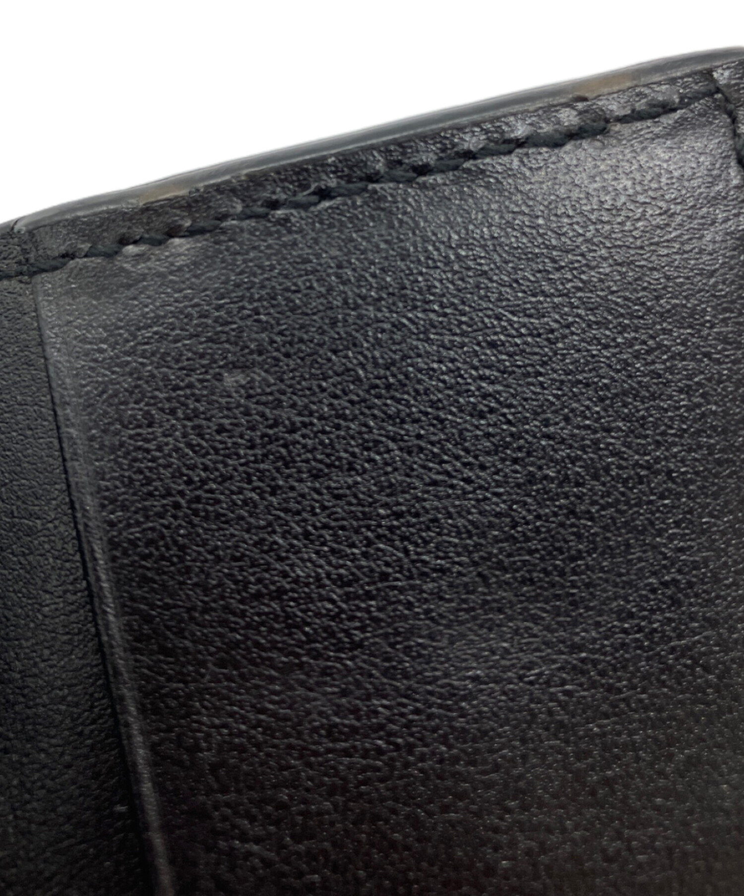 中古・古着通販】GUCCI (グッチ) エンボスジャンボキーケース ブラック