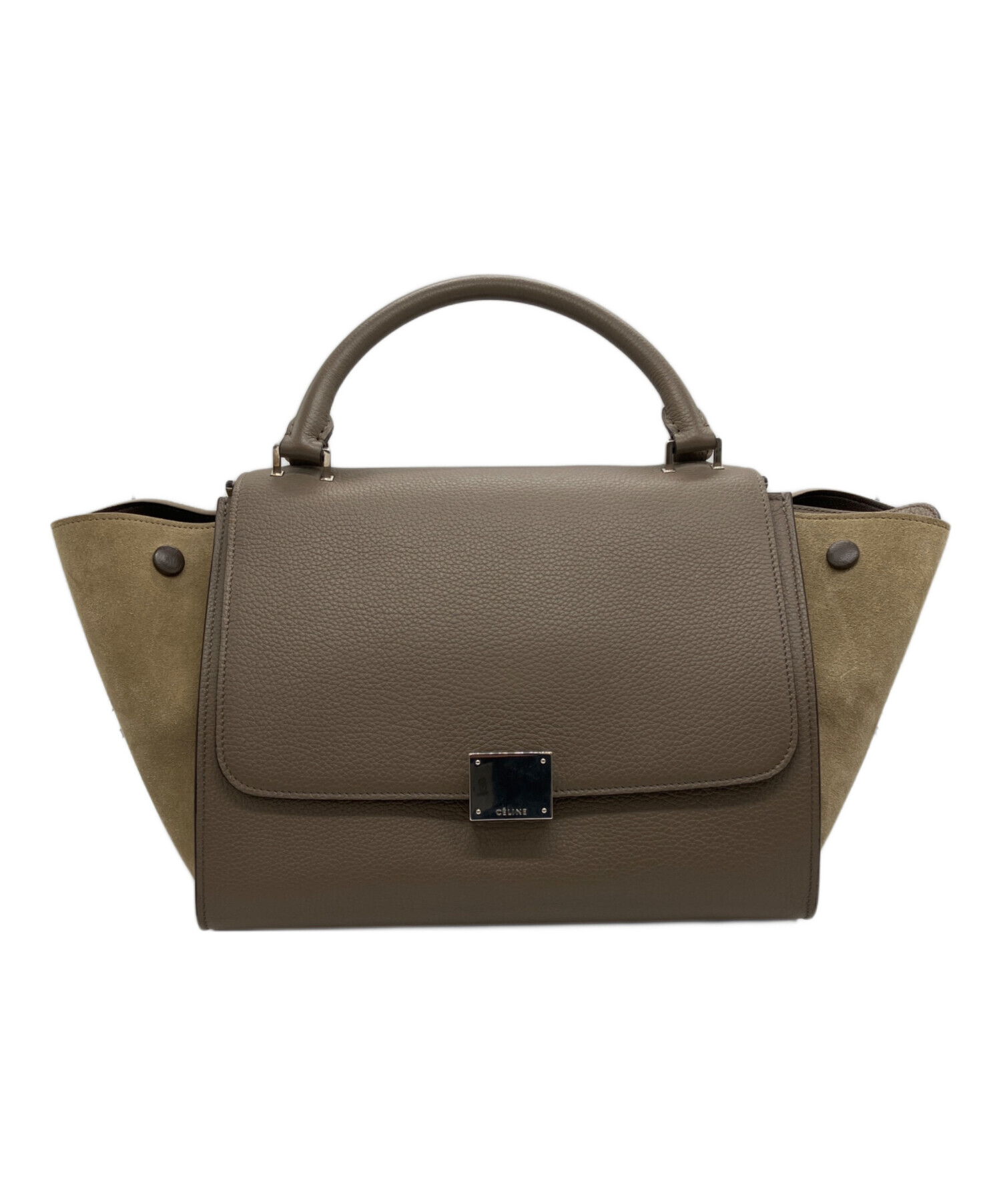 中古・古着通販】CELINE (セリーヌ) トラペーズ スモール ベージュ 