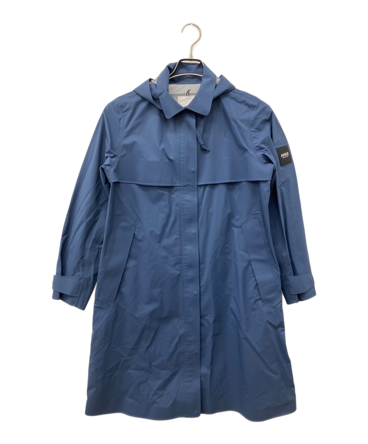 フーデットコート 中古・古着通販】AIGLE (エーグル) 透湿防水 3レイヤーフーデッド