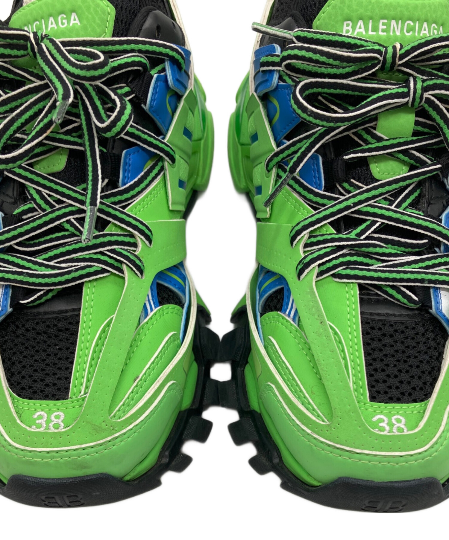 中古・古着通販】BALENCIAGA (バレンシアガ) TRACK TRAINER グリーン