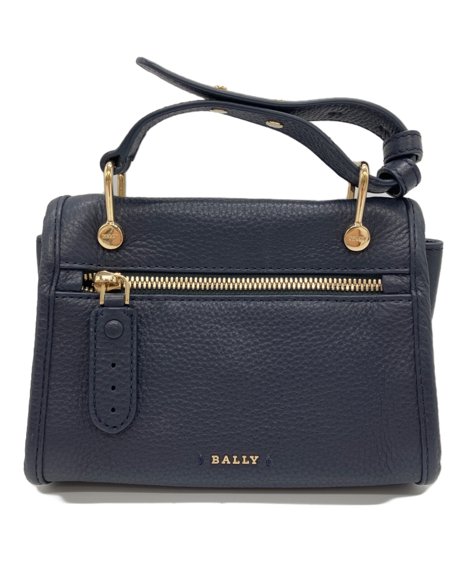 中古・古着通販】BALLY (バリー) Bloom XS Mini 2way bag ネイビー