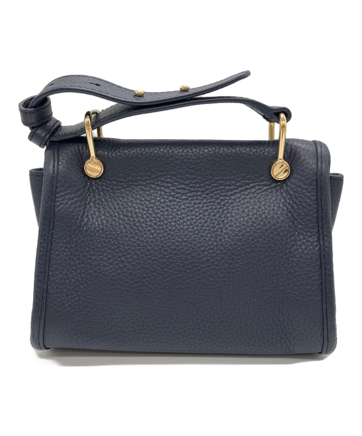 BALLY バリー ショートパンツ レディース 【古着】【中古】 中古・古着通販】BALLY (バリー) Bloom XS Mini 2way bag ネイビー