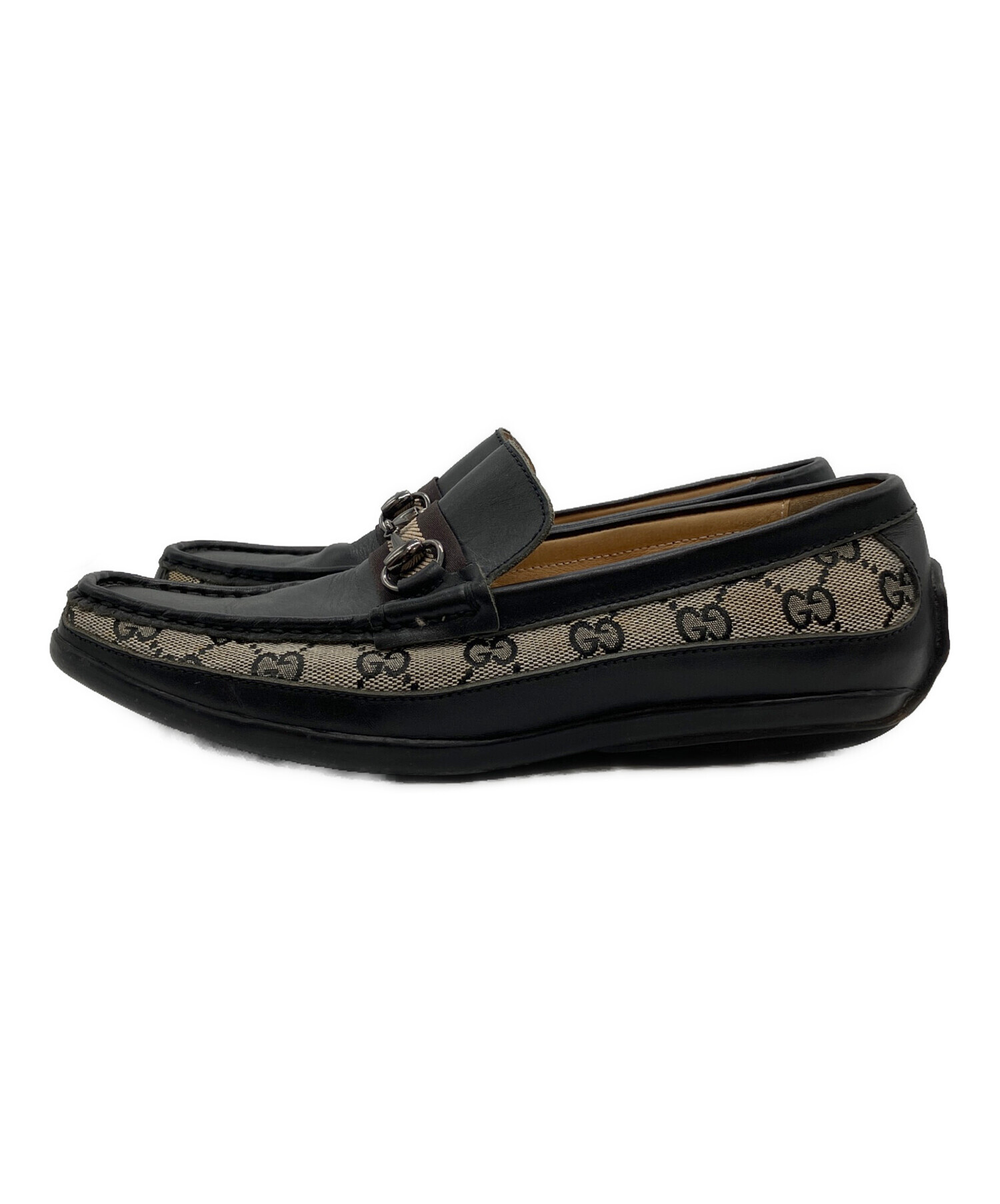 中古・古着通販】GUCCI (グッチ) ドライビングシューズ ブラック