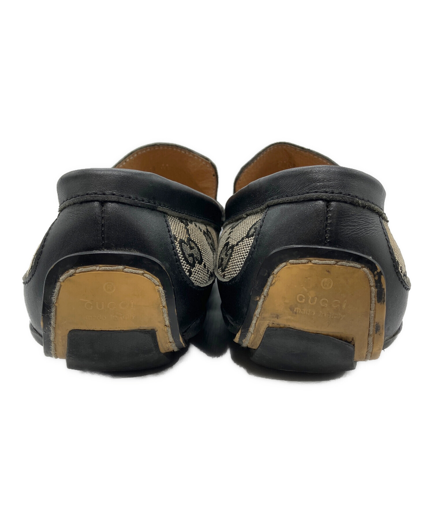 中古・古着通販】GUCCI (グッチ) ドライビングシューズ ブラック