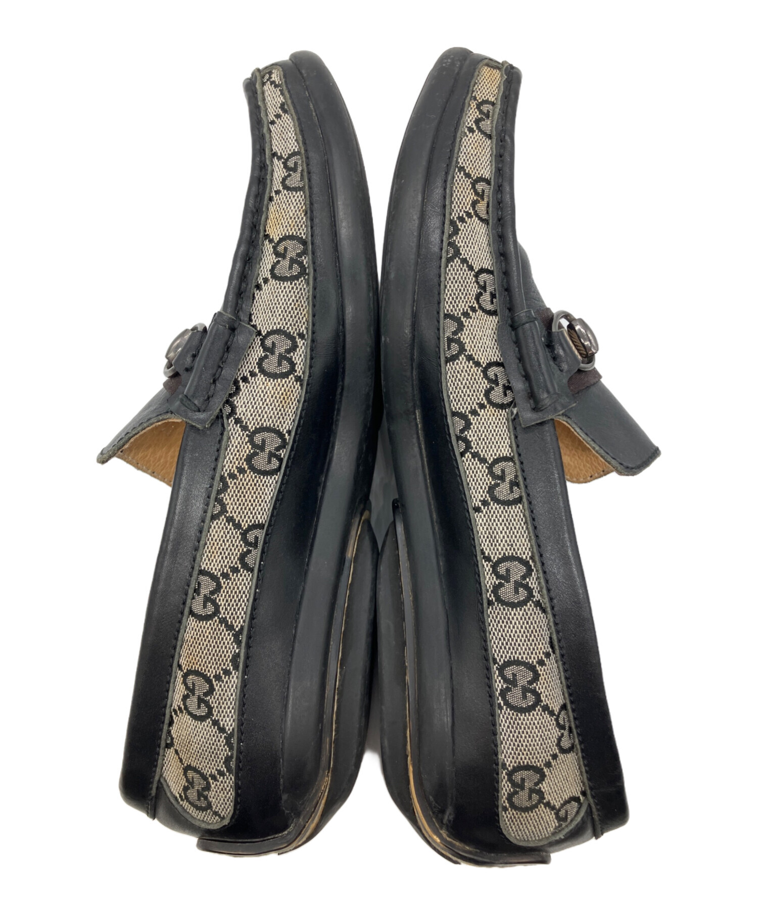 中古・古着通販】GUCCI (グッチ) ドライビングシューズ ブラック