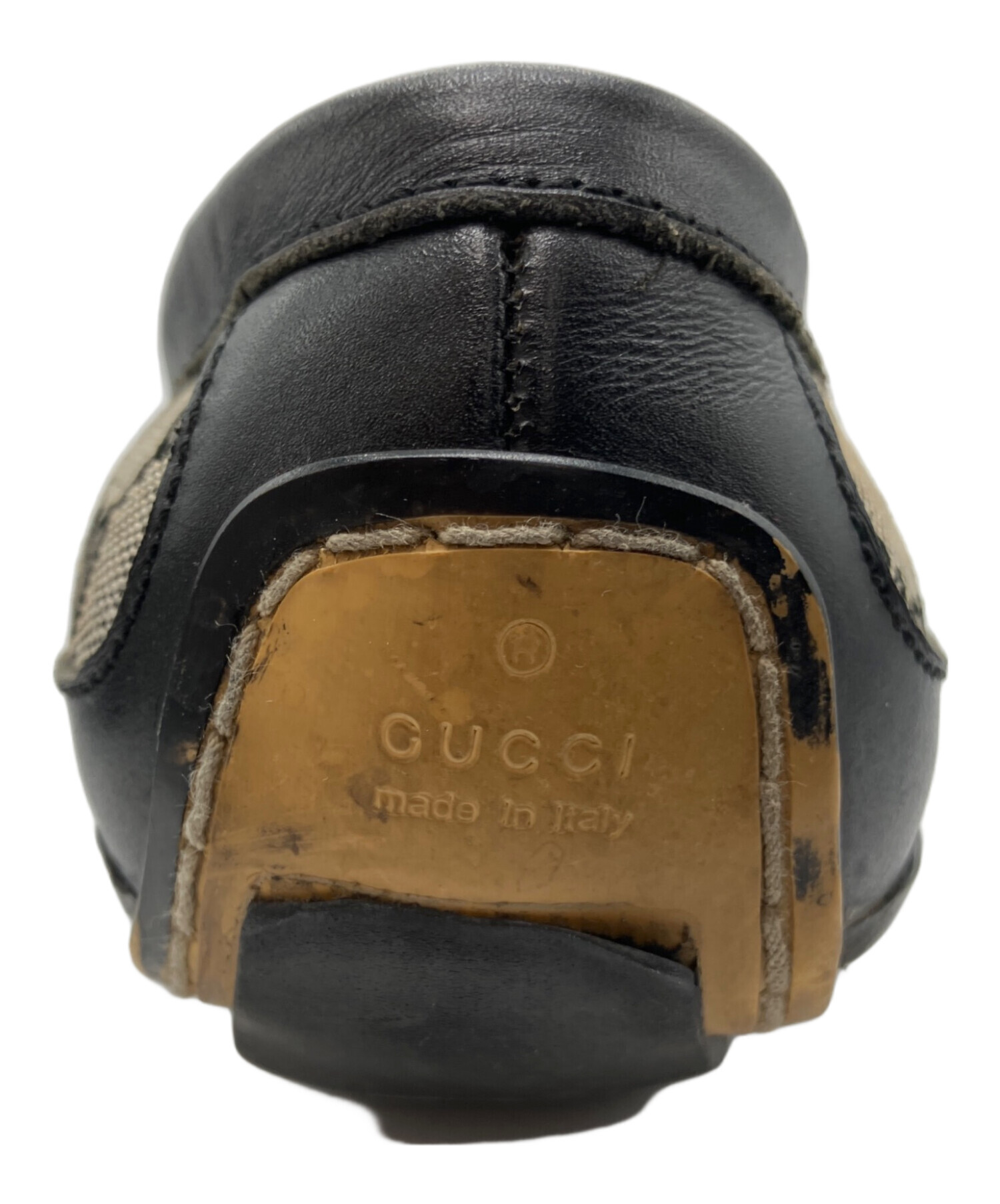 中古・古着通販】GUCCI (グッチ) ドライビングシューズ ブラック
