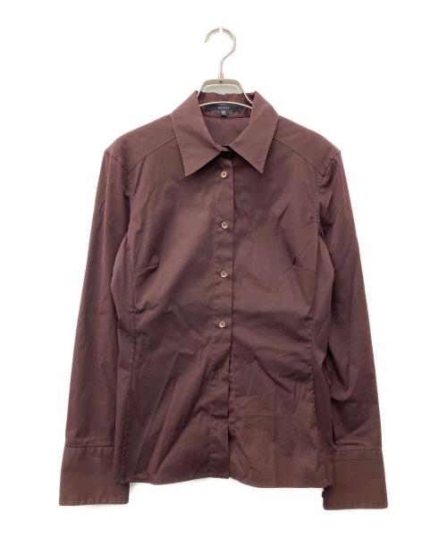 中古・古着通販】GUCCI (グッチ) シャツ ワインレッド サイズ:42