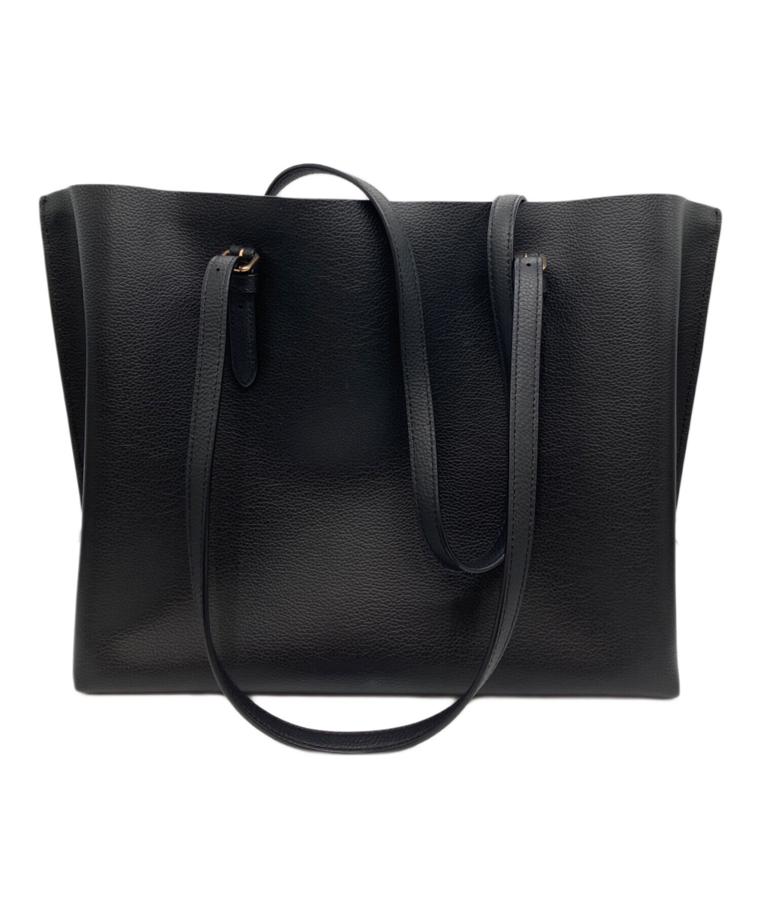 【新品】coach モリートート　ビジネスバッグ　黒 中古・古着通販】COACH (コーチ) モリートートバッグ ブラック×レッド