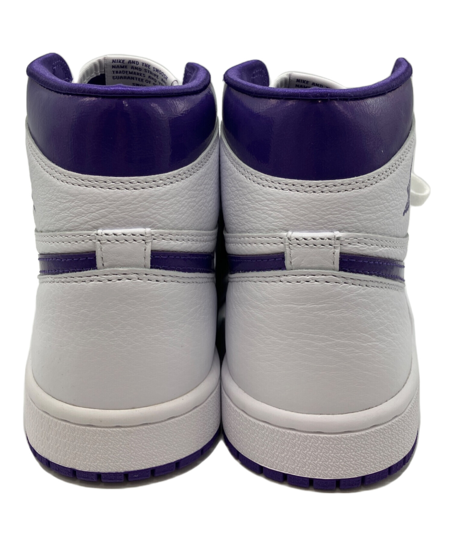 【新品未使用】Nike Air Jordan 1 コートパープル/ホワイト 中古・古着通販】NIKE (ナイキ) エアジョーダン1 ハイ OG 