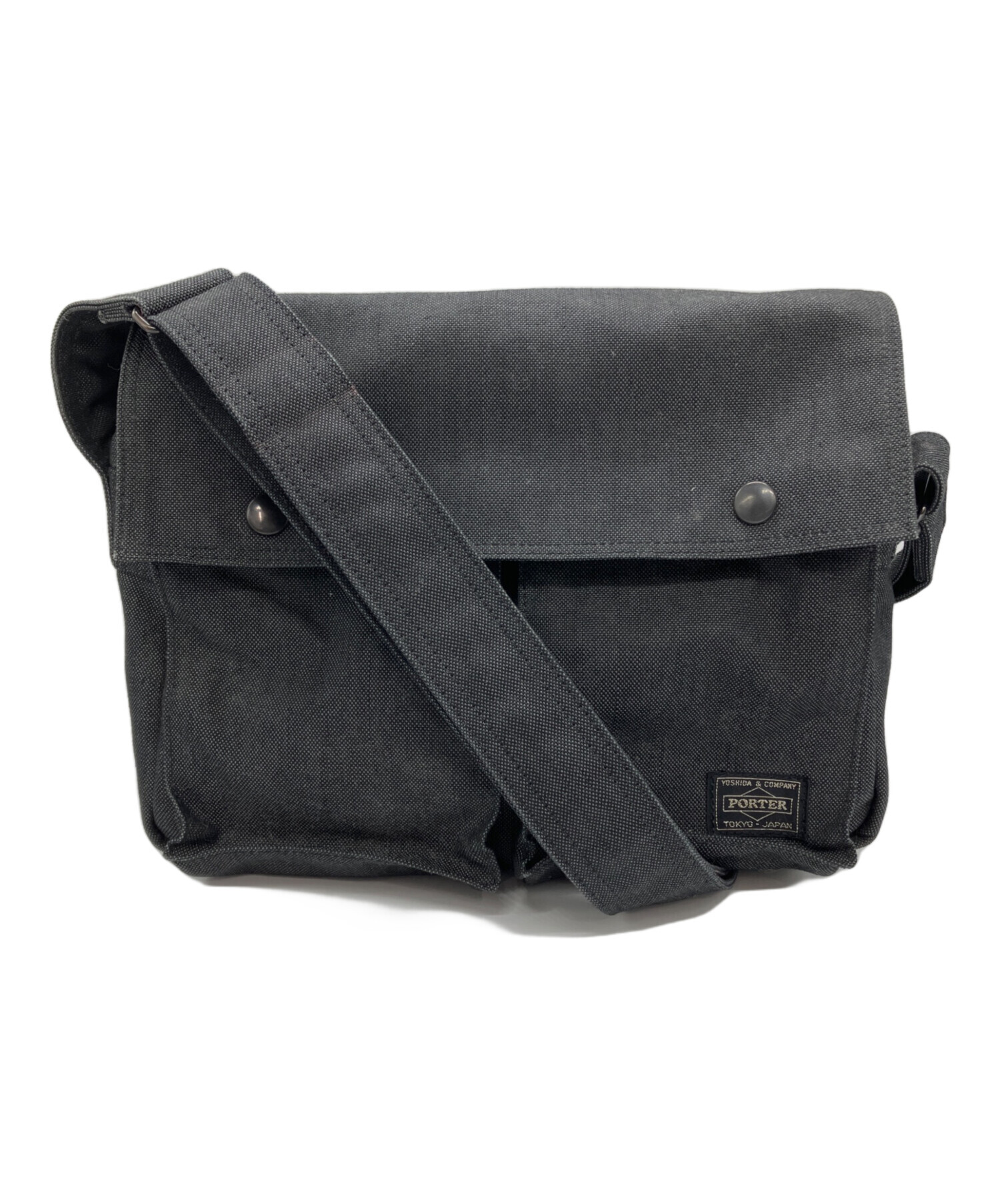 中古・古着通販】PORTER (ポーター) ショルダーバッグ グレー