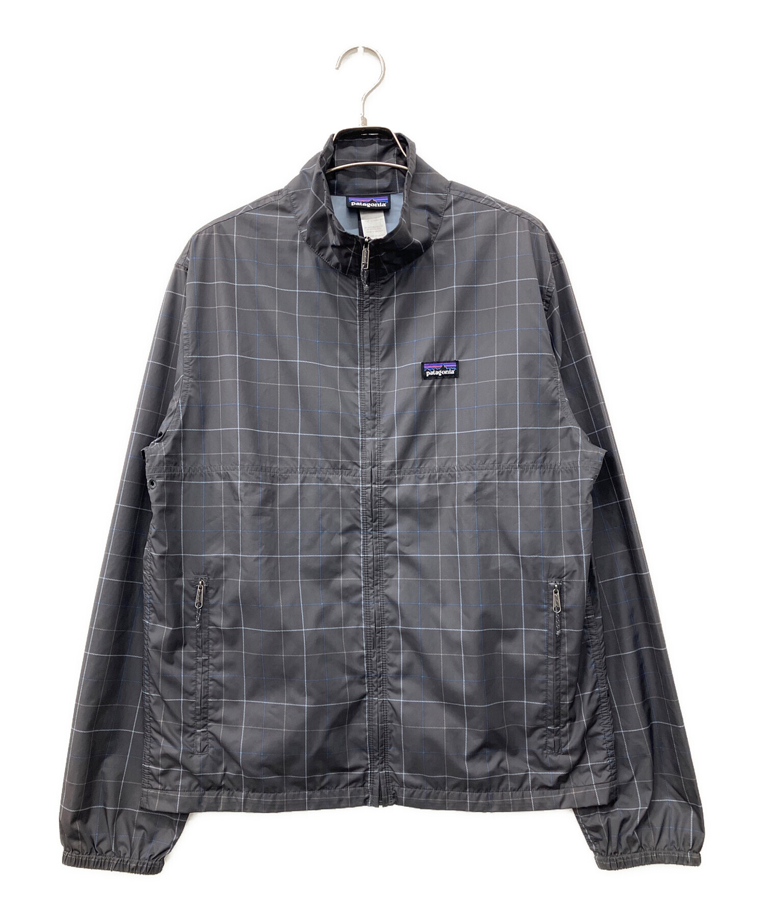 パタゴニア ライトアンドバリアブルジャケット S グレー チェック 中古・古着通販】Patagonia (パタゴニア) ライトバリアブルジャケット