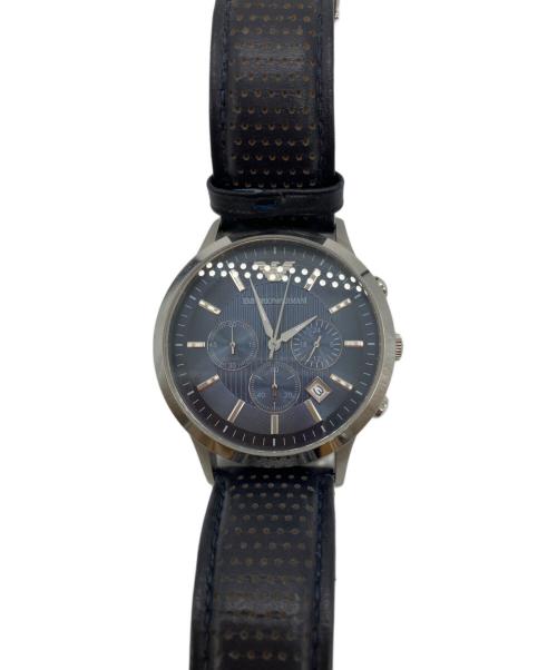 【イオン広店】 中古 Emporio Armani | エンポリオ・アルマーニ 腕時計 AR-11214 ネイビー 【131】 中古・古着通販】EMPORIO ARMANI (エンポリオ アルマーニ) 腕時計