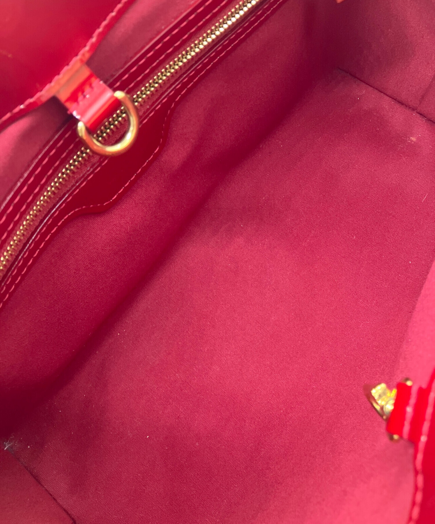 中古・古着通販】LOUIS VUITTON (ルイ ヴィトン) トートバッグ レッド