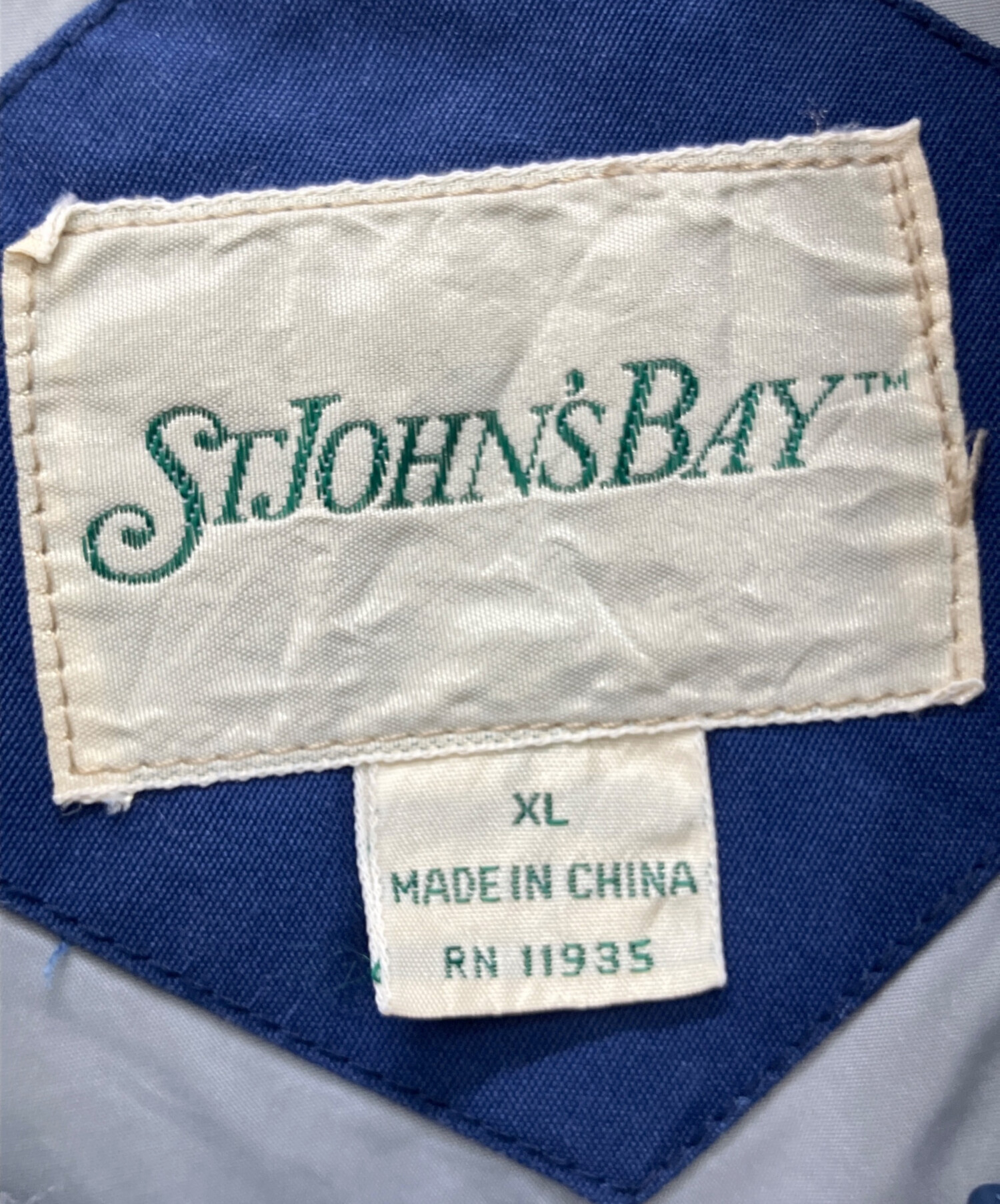 中古・古着通販】ST JOHN'S BAY (セントジョンズベイ) ダウンベスト