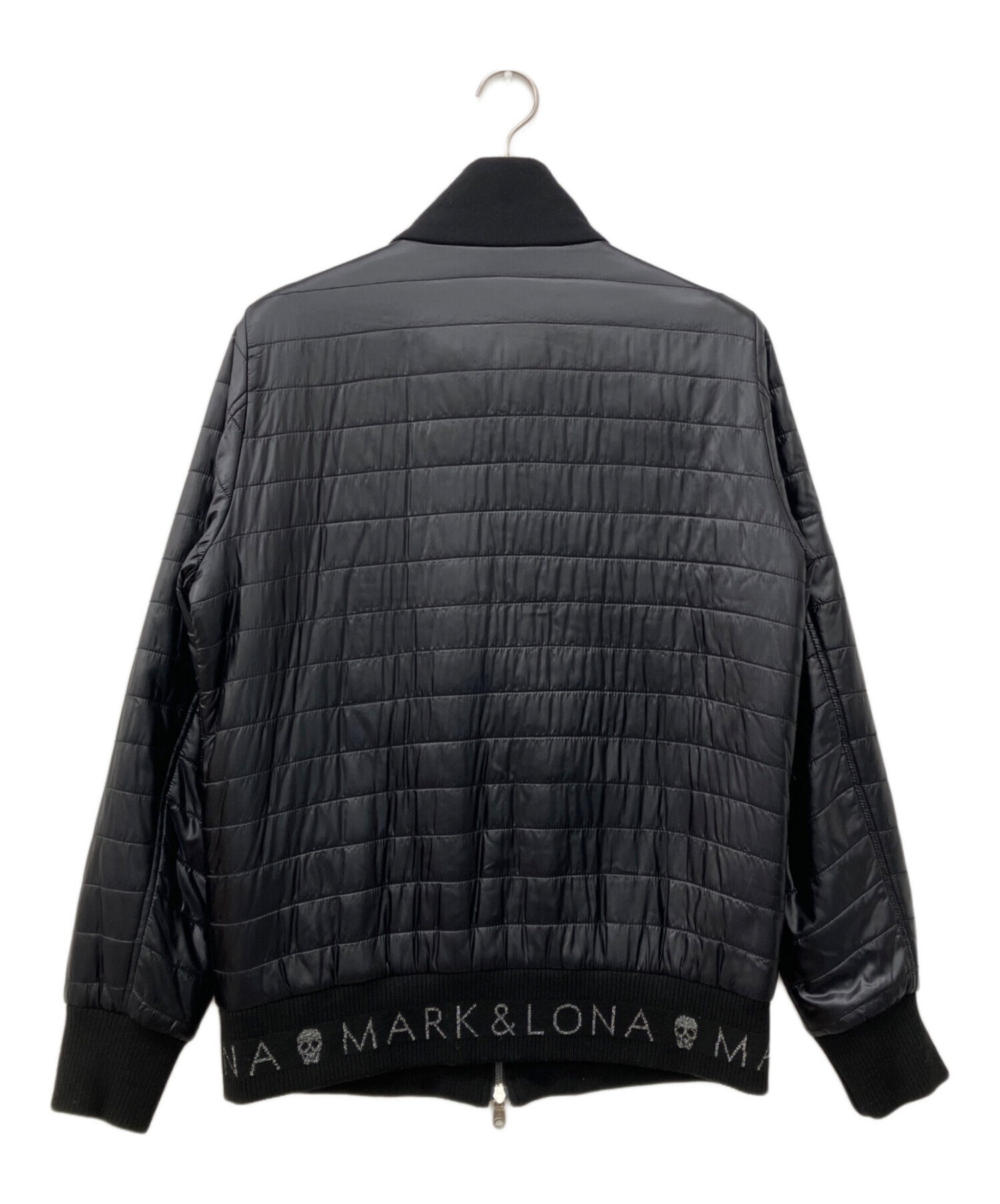 MARK&LONA マークアンドロナ 切替 中綿 ジャケット ネイビー系 48