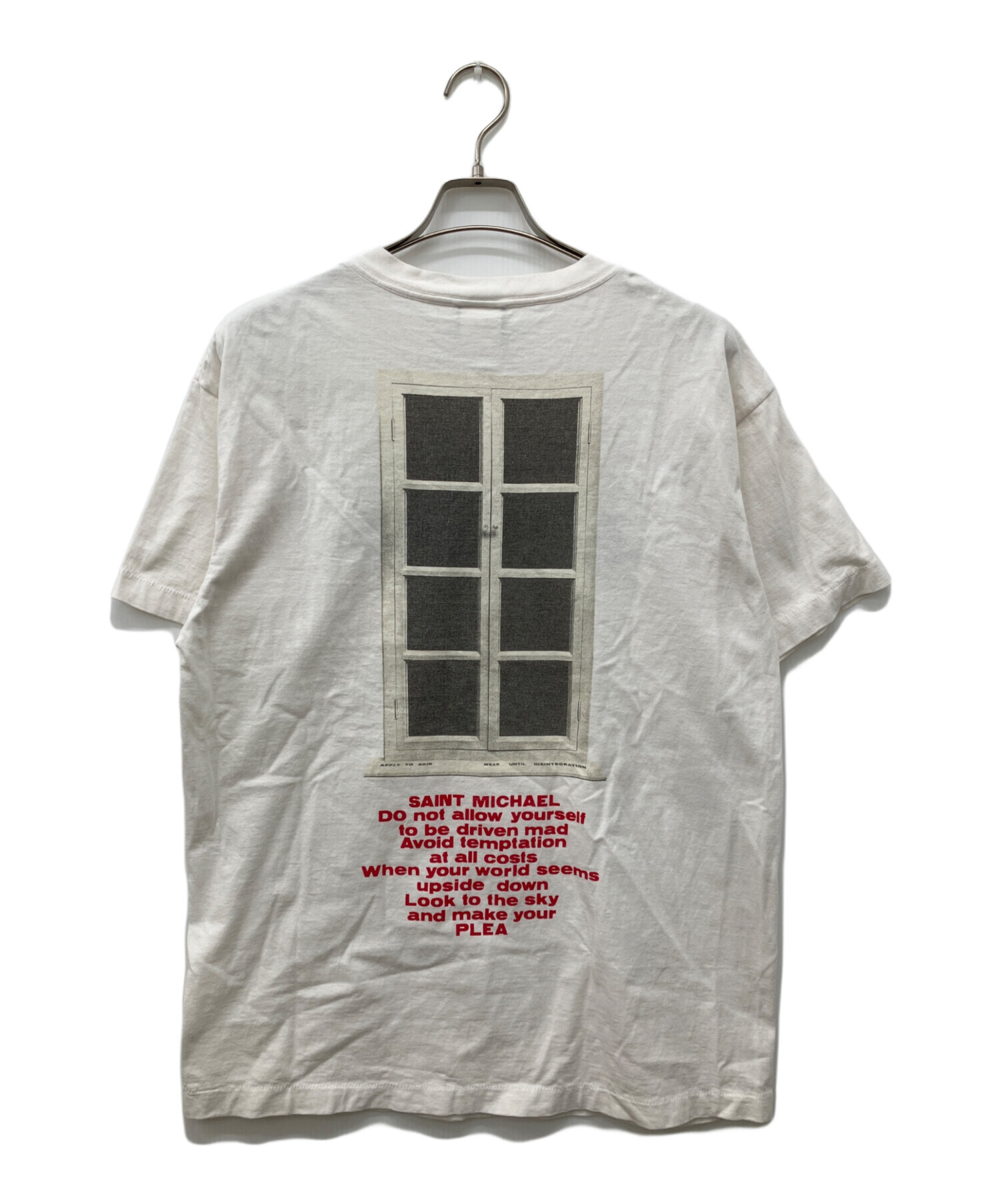 中古・古着通販】SAINT MICHAEL (セントマイケル) ロゴプリントTシャツ