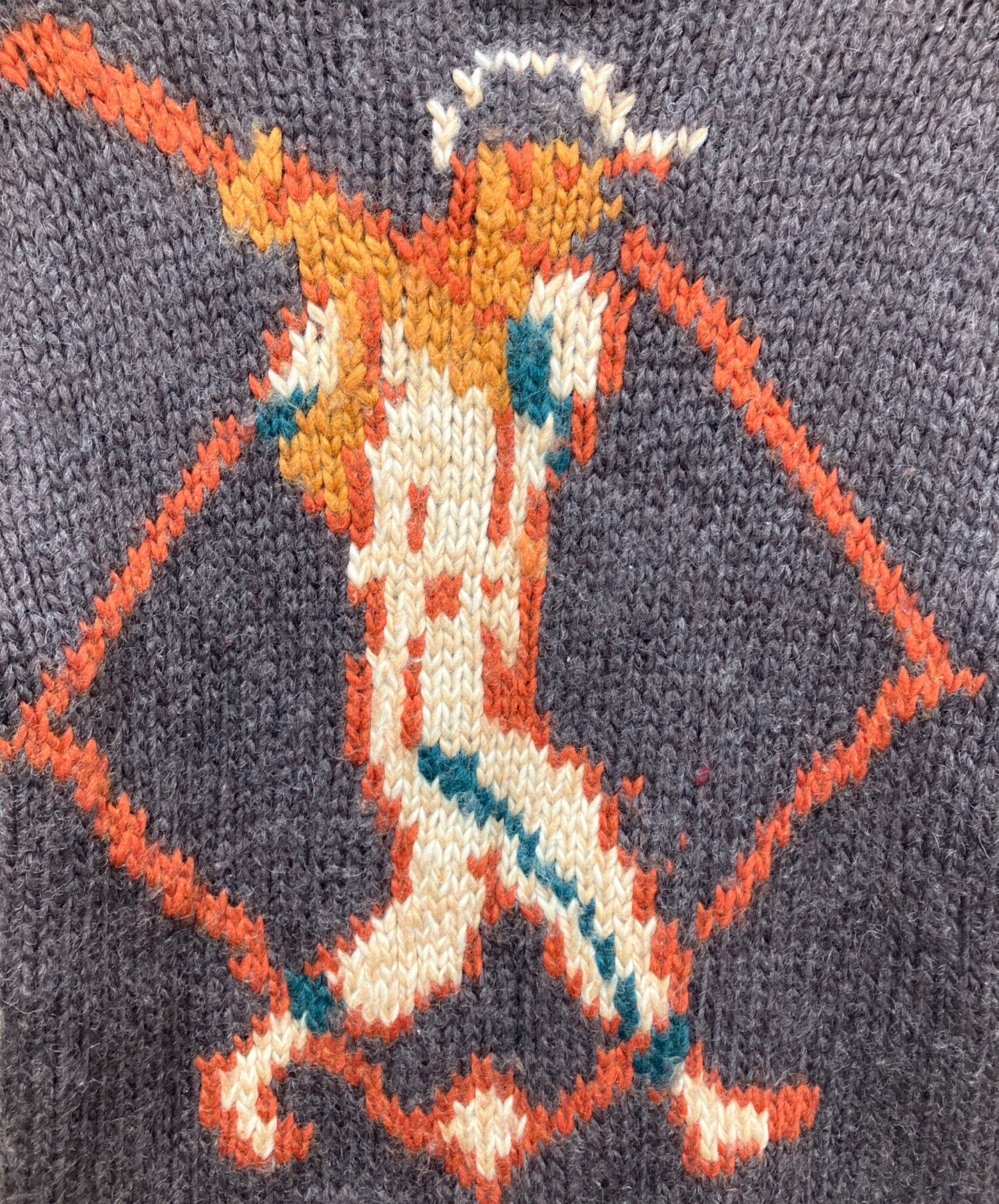 中古・古着通販】Spy Knitting (スパイニッティング) カウチンニット
