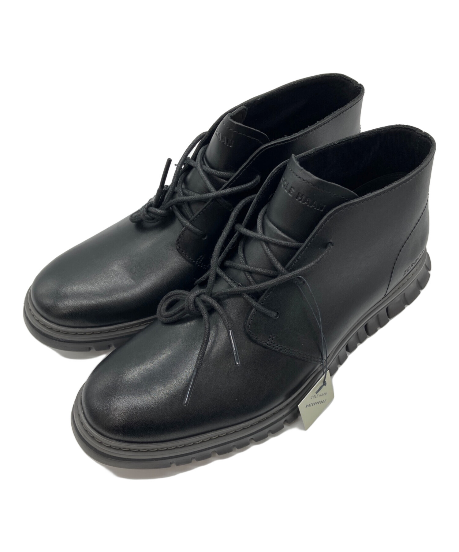 中古・古着通販】COLE HAAN (コールハーン) ブーツ ブラック サイズ:25 