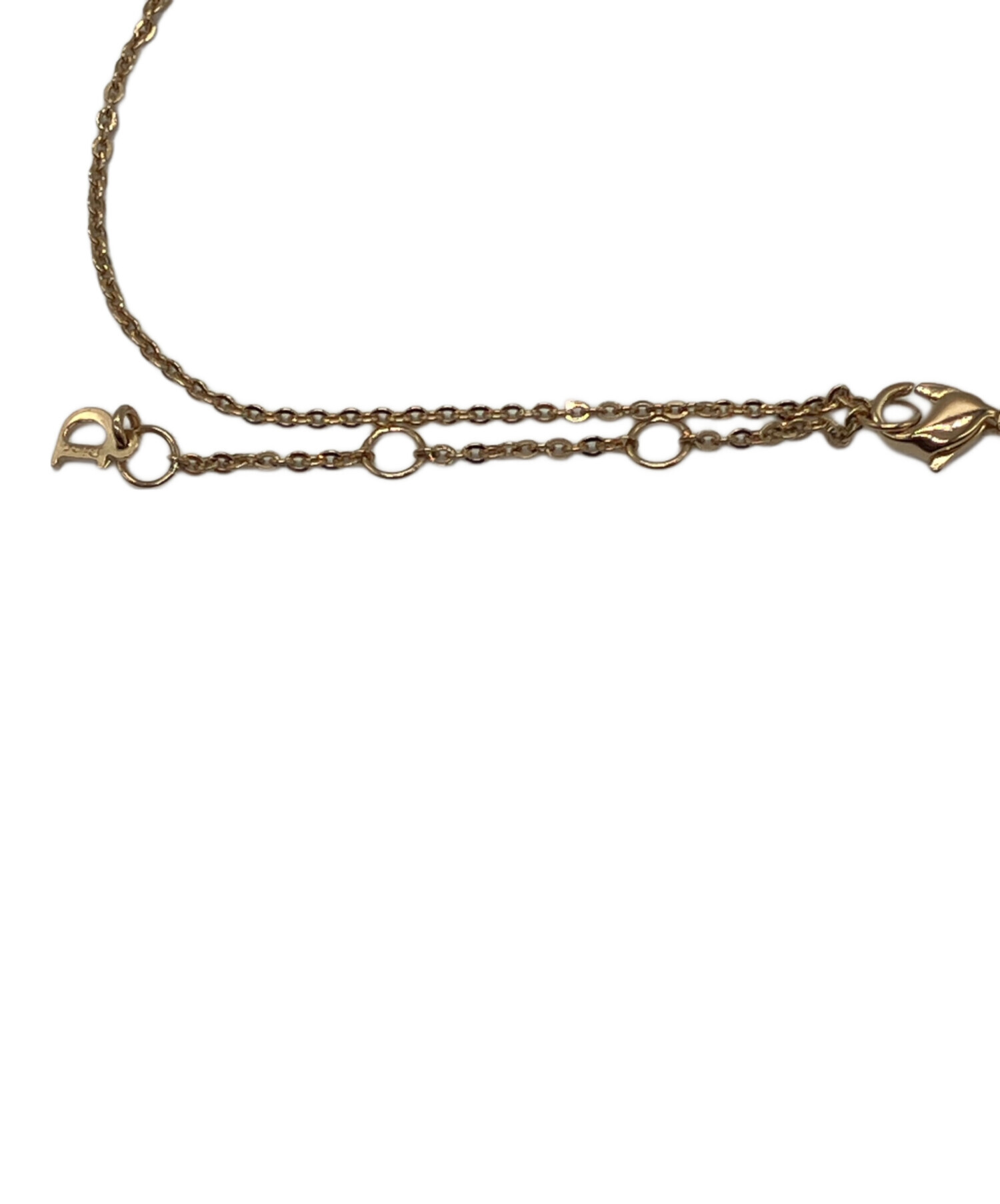 中古・古着通販】Dior (ディオール) バタフライモチーフネックレス 