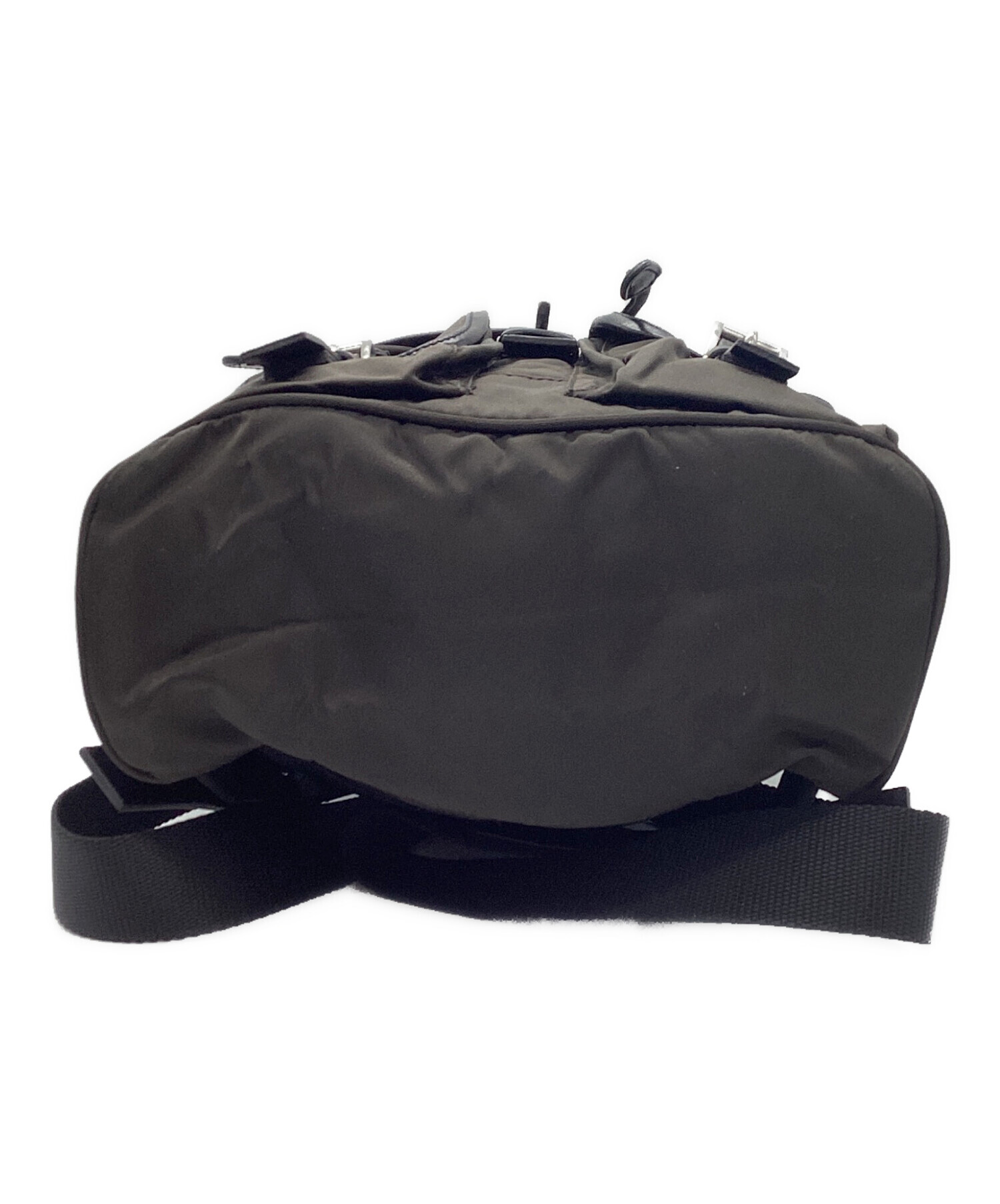 中古・古着通販】PRADA (プラダ) ナイロンミニリュック ブラウン