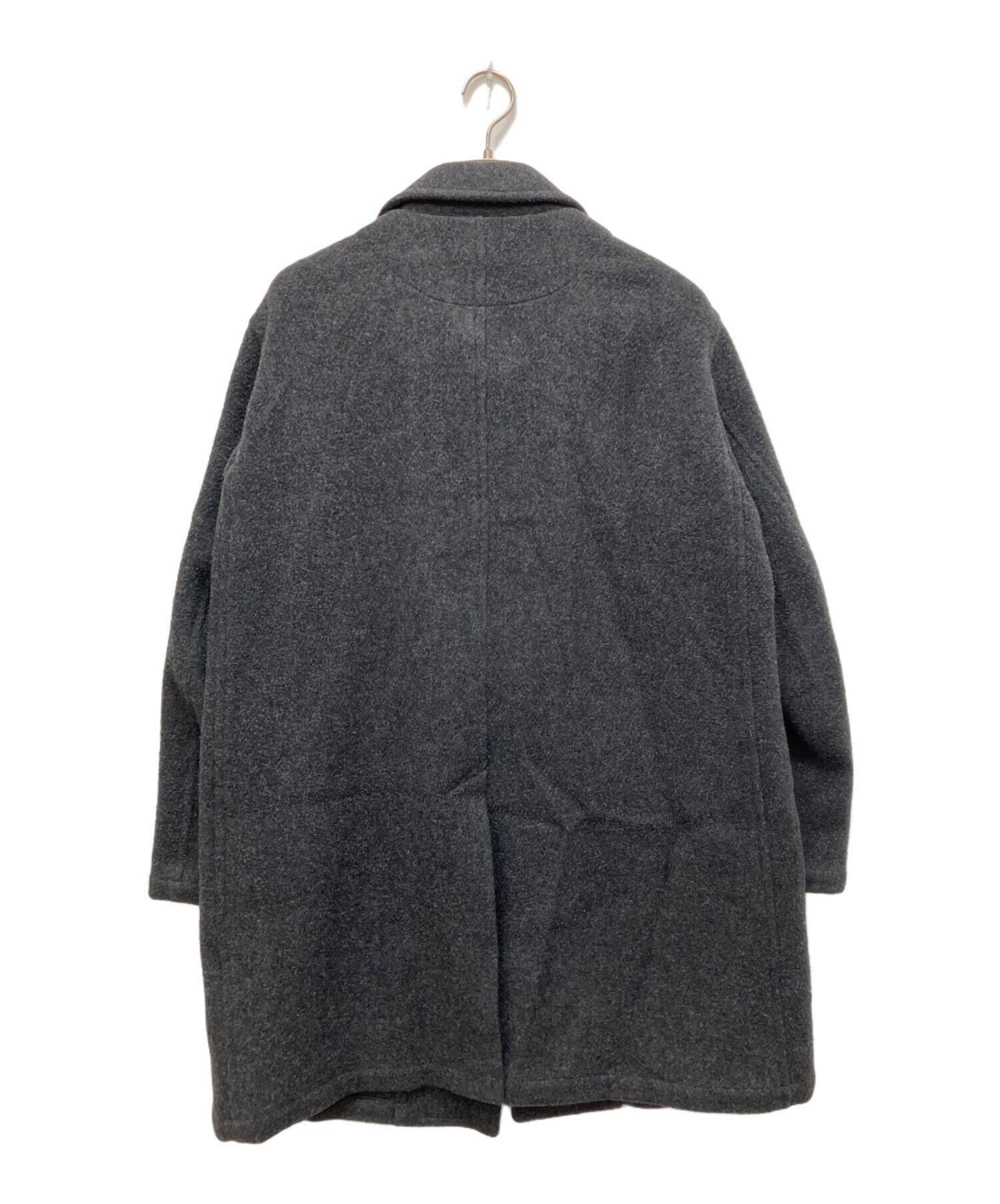 中古・古着通販】DANTON (ダントン) ウールモッサコート ブラック