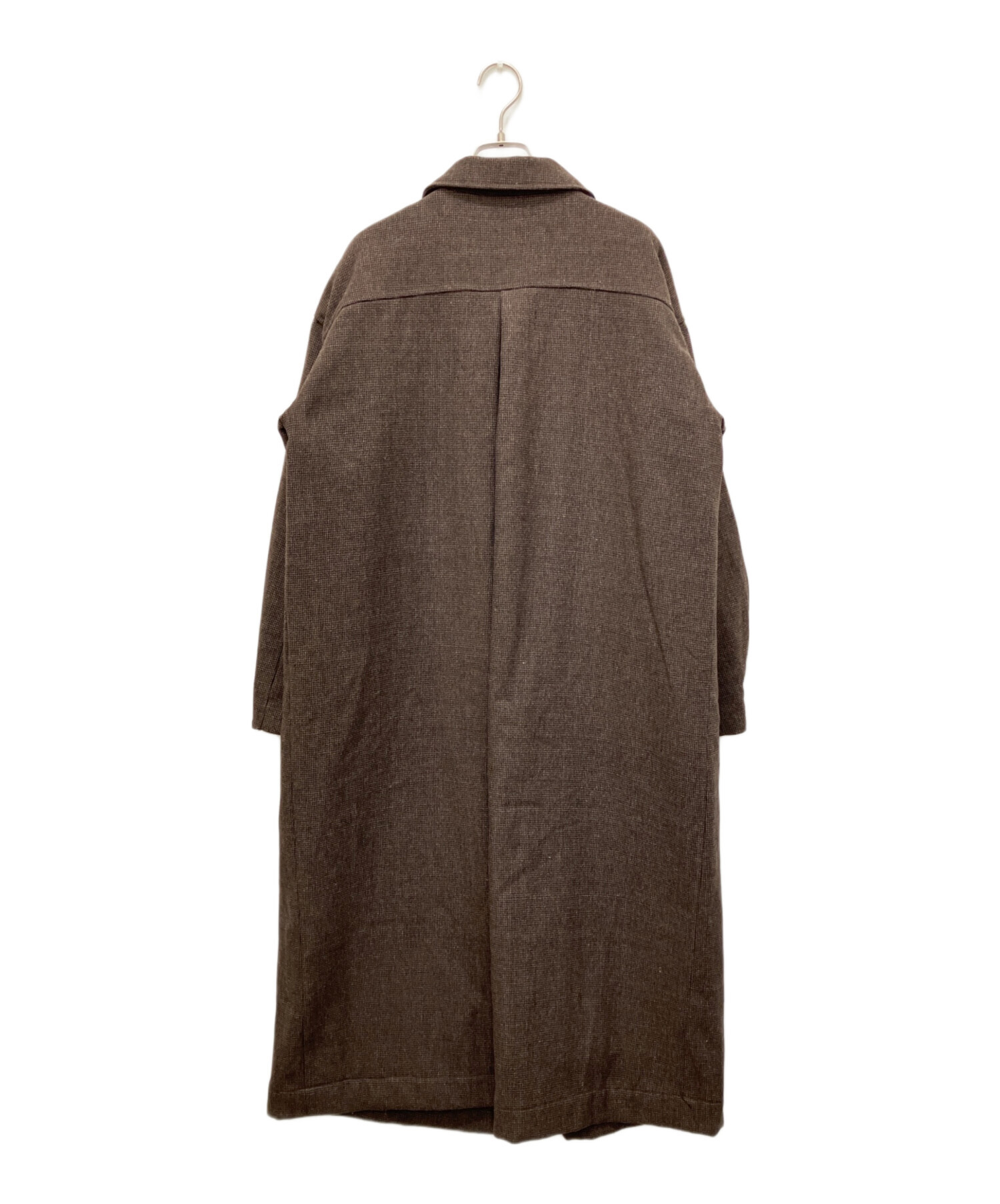 中古・古着通販】moi tytto (モイテュット) ロングコート ブラウン