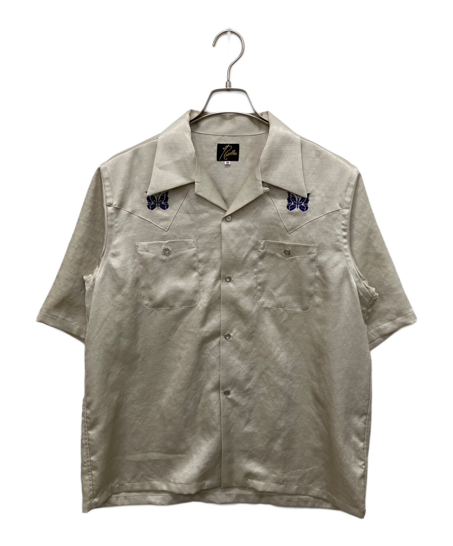 中古・古着通販】Needles (ニードルズ) Cowboy One-Up Shirt ベージュ