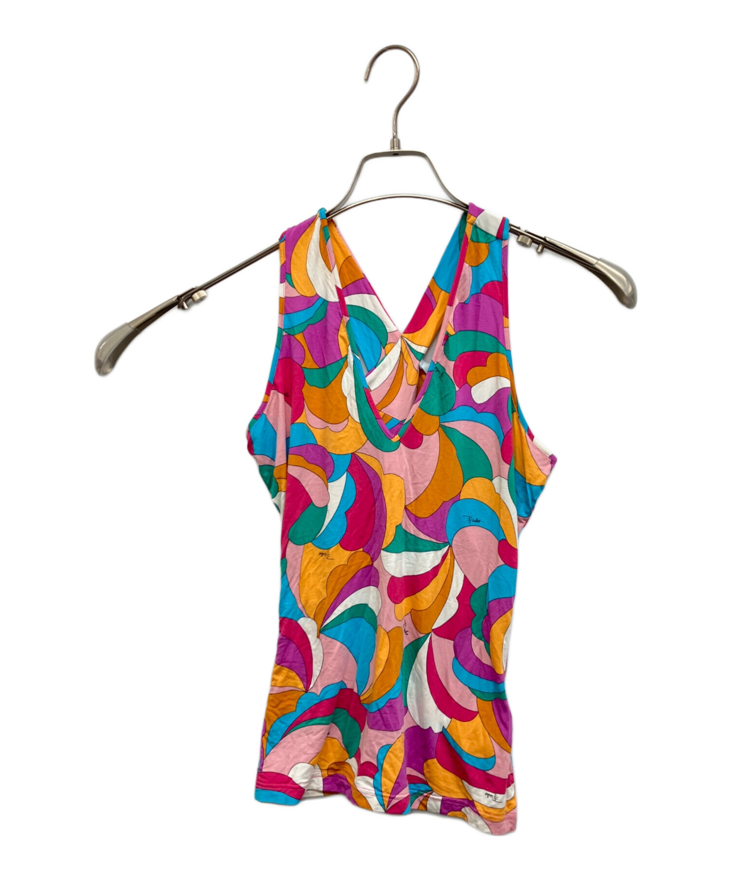 中古・古着通販】Emilio Pucci (エミリオ プッチ) クロスバックタンク