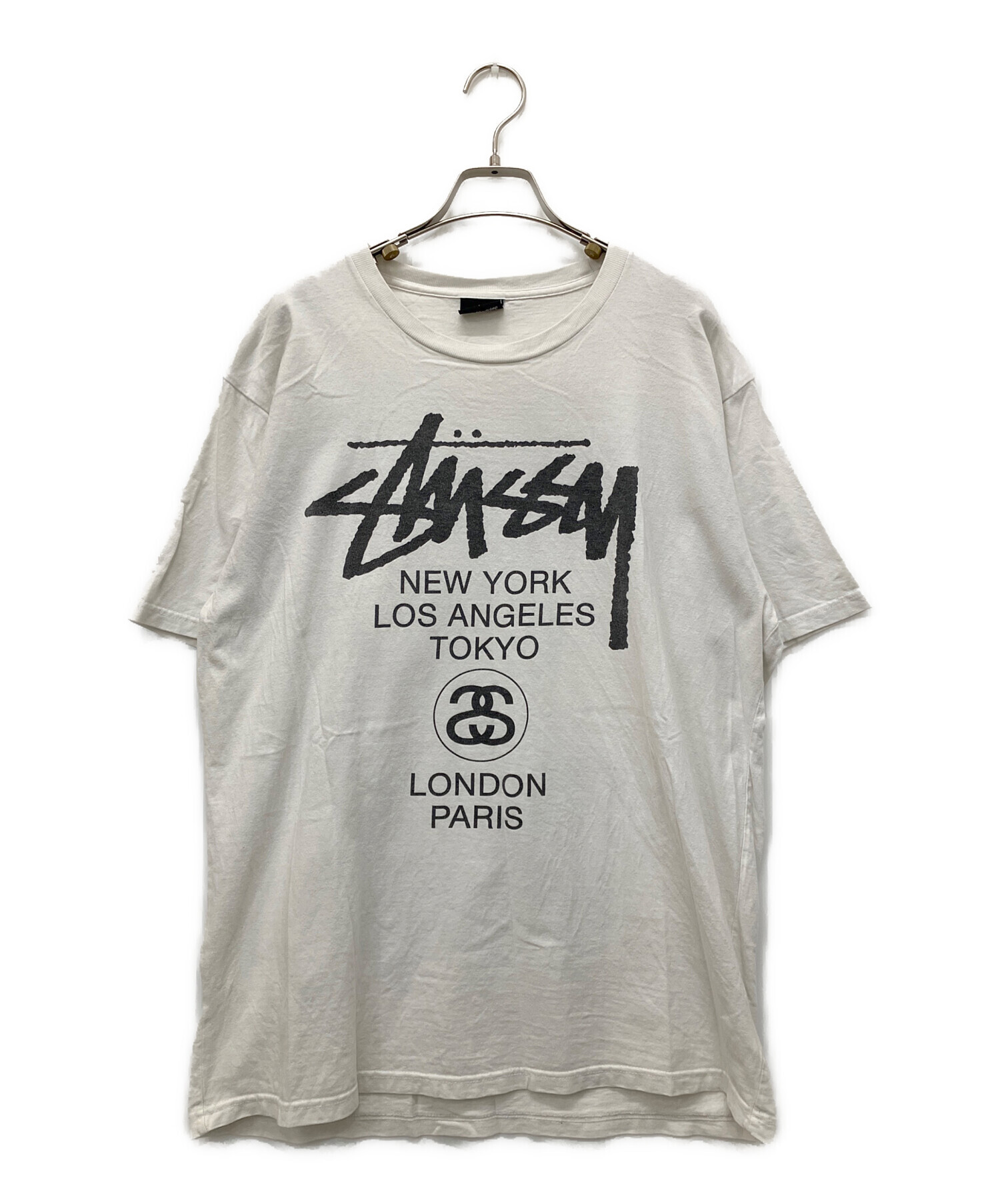 中古・古着通販】stussy (ステューシー) ワールドツアーTシャツ