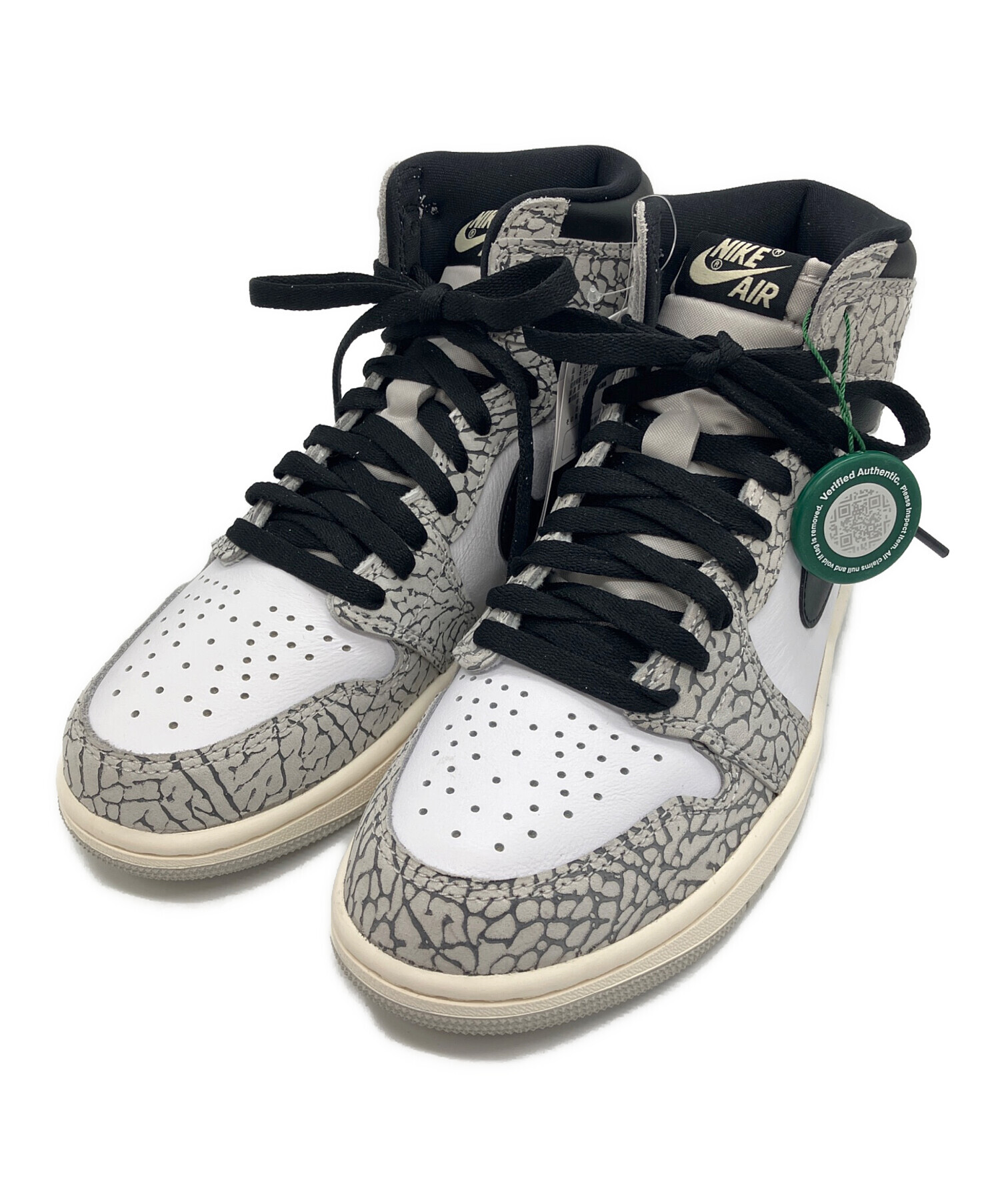 中古・古着通販】NIKE (ナイキ) エアジョーダン1 ハイ OG グレー 