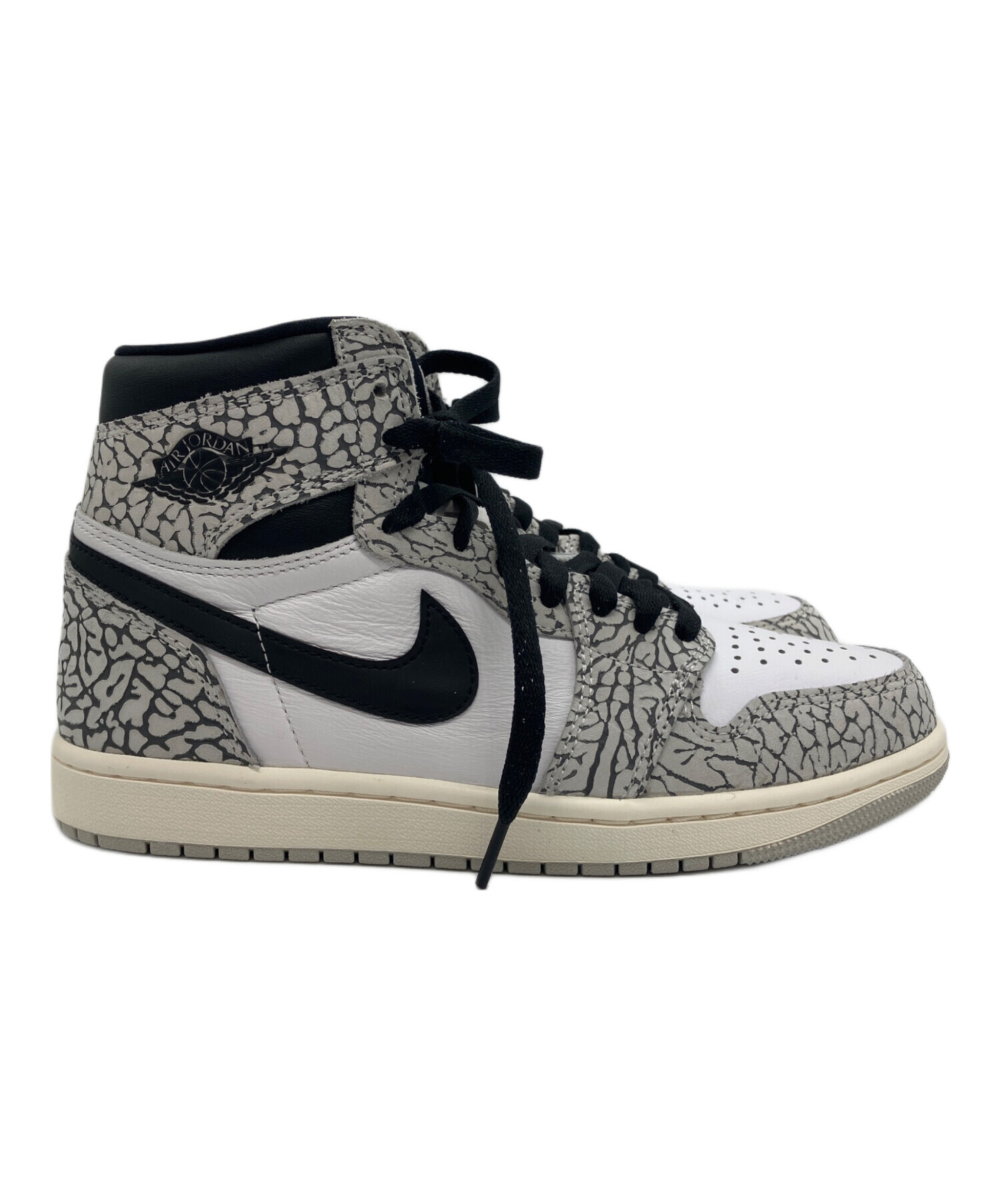 中古・古着通販】NIKE (ナイキ) エアジョーダン1 ハイ OG グレー 