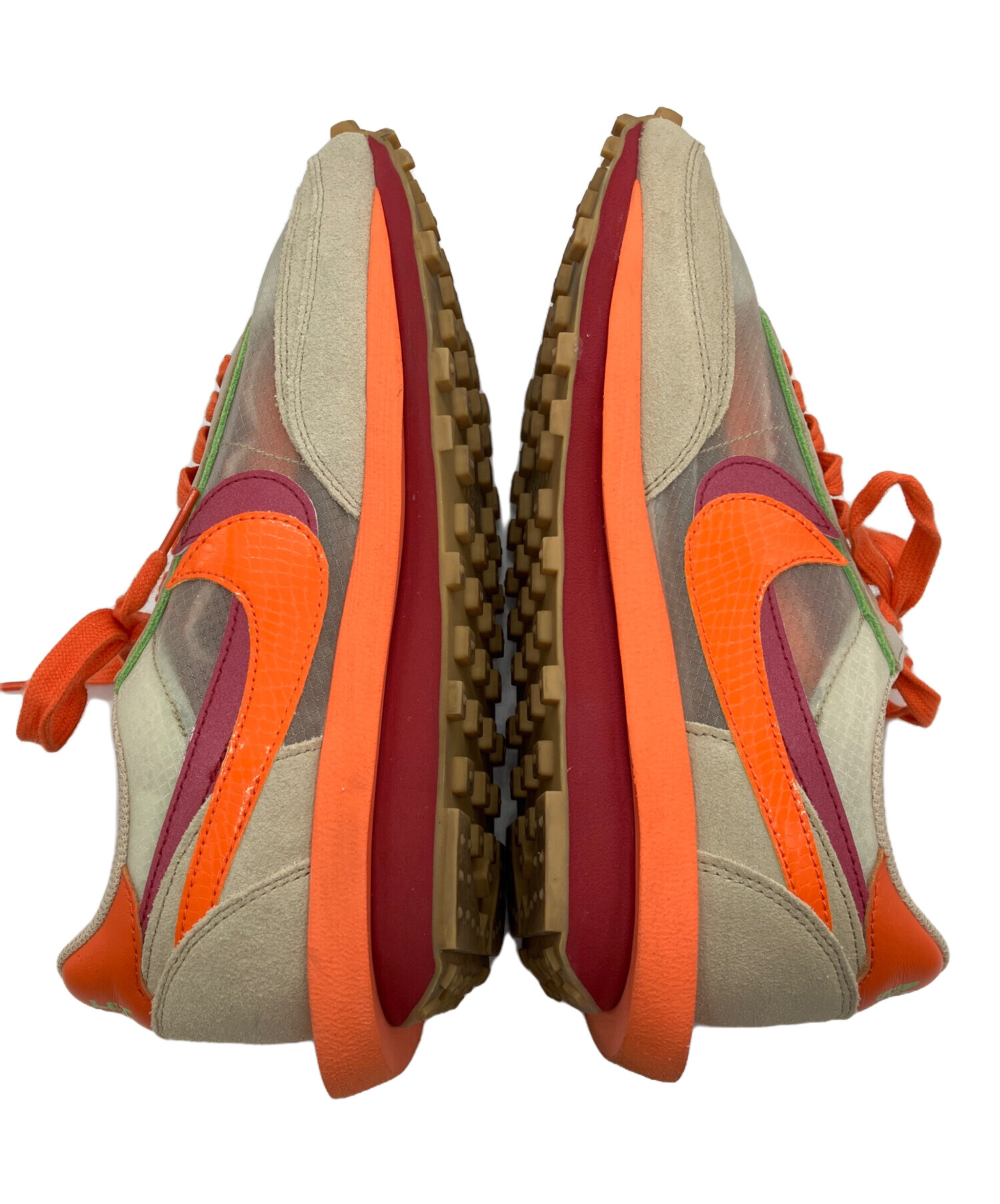 Nike サカイ×クロット ワッフル オレンジ 27cm LD WAFFLE × CLOT