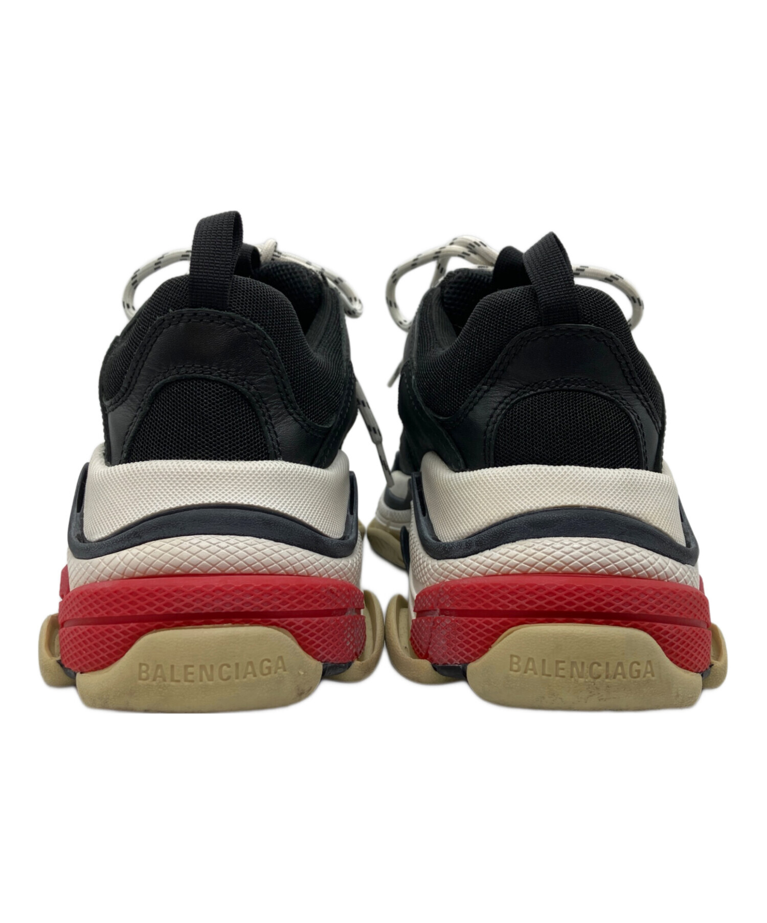 中古・古着通販】BALENCIAGA (バレンシアガ) TIRPLE S ブラック サイズ 