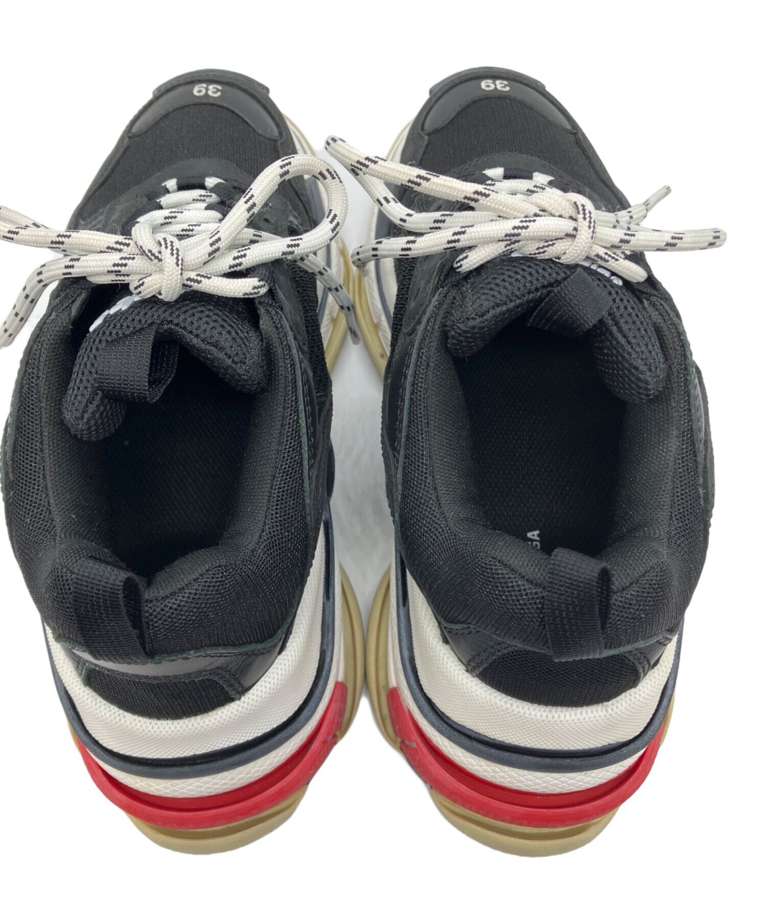 中古・古着通販】BALENCIAGA (バレンシアガ) TIRPLE S ブラック サイズ 