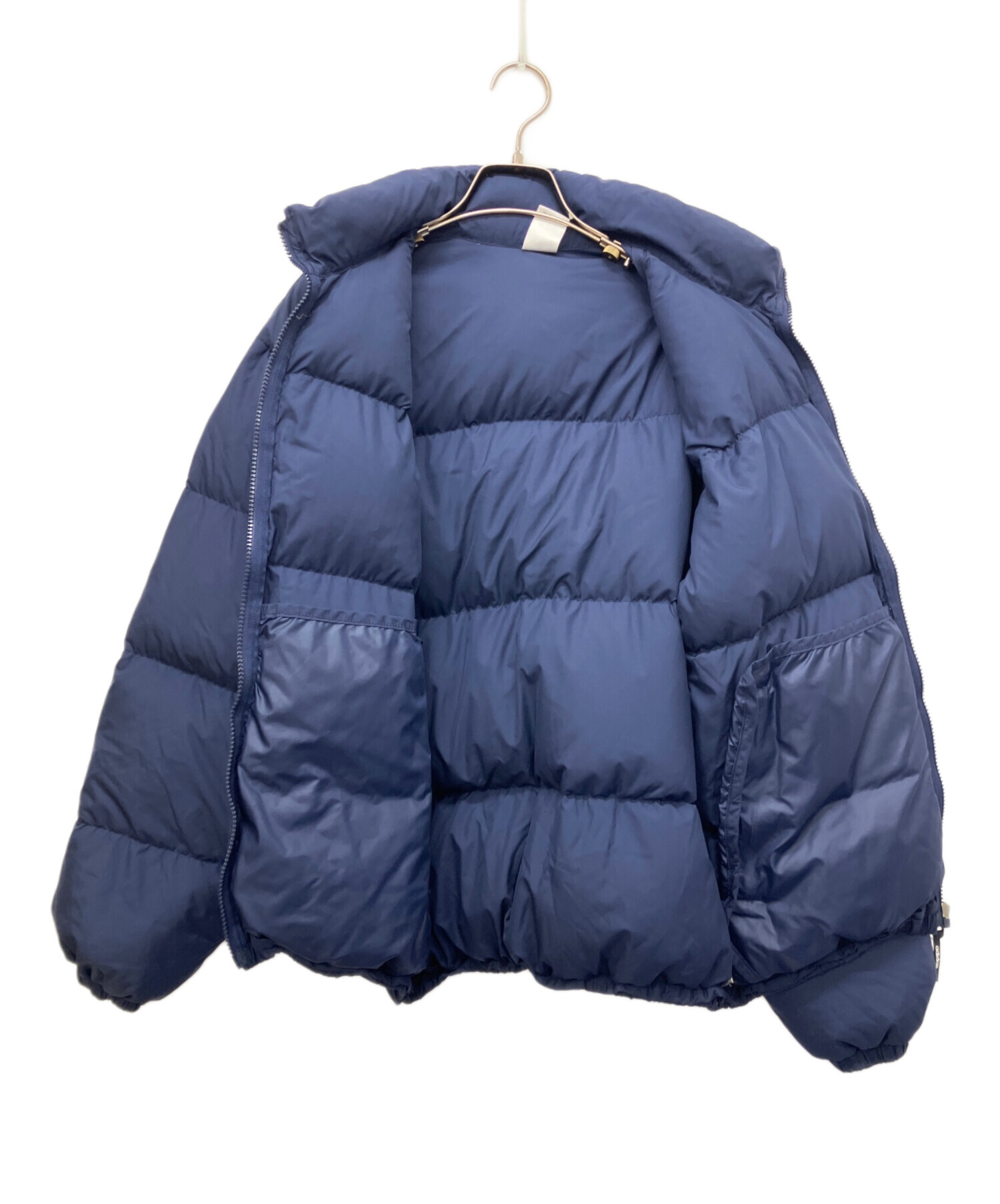 中古・古着通販】adidas (アディダス) 90sダウンジャケット ネイビー