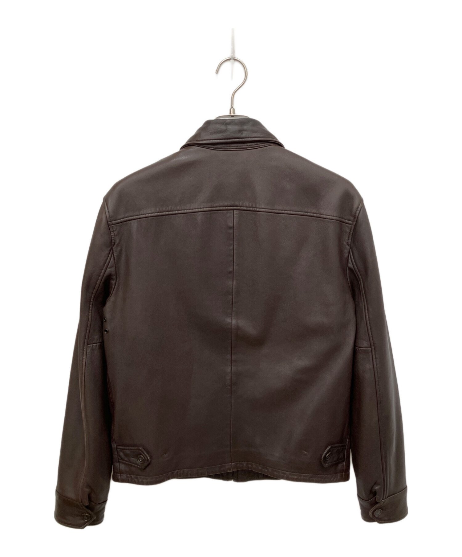 Polo by Ralph Lauren シープレザー ジャケット 中古・古着通販】POLO RALPH LAUREN (ポロ・ラルフローレン) シープ