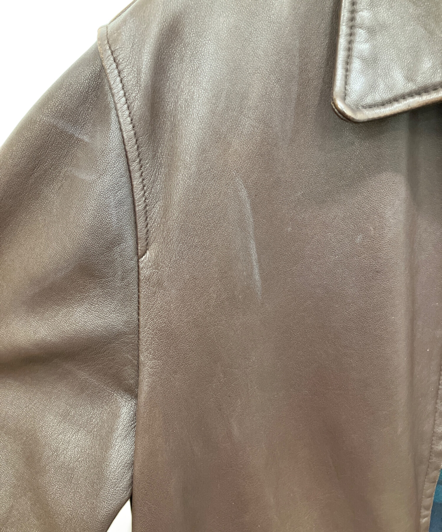 Polo by Ralph Lauren シープレザー ジャケット 中古・古着通販】POLO RALPH LAUREN (ポロ・ラルフローレン) シープ