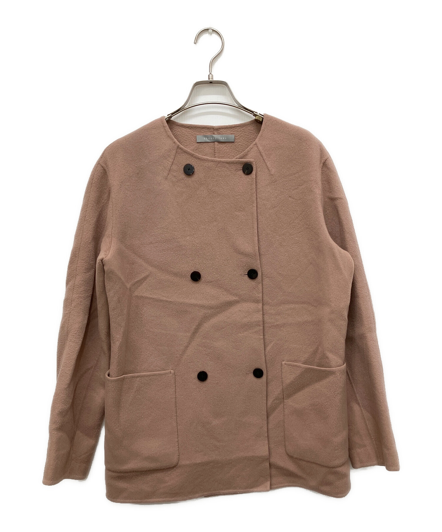 中古・古着通販】theory luxe (セオリーリュクス) ダブルノーカラー