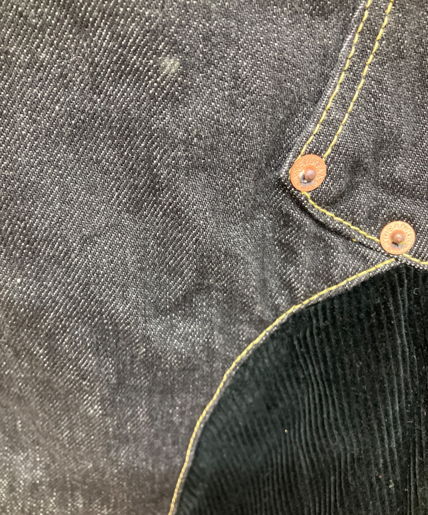 中古・古着通販】GANRYU (ガンリュウ) サルエルパンツ ブラック サイズ