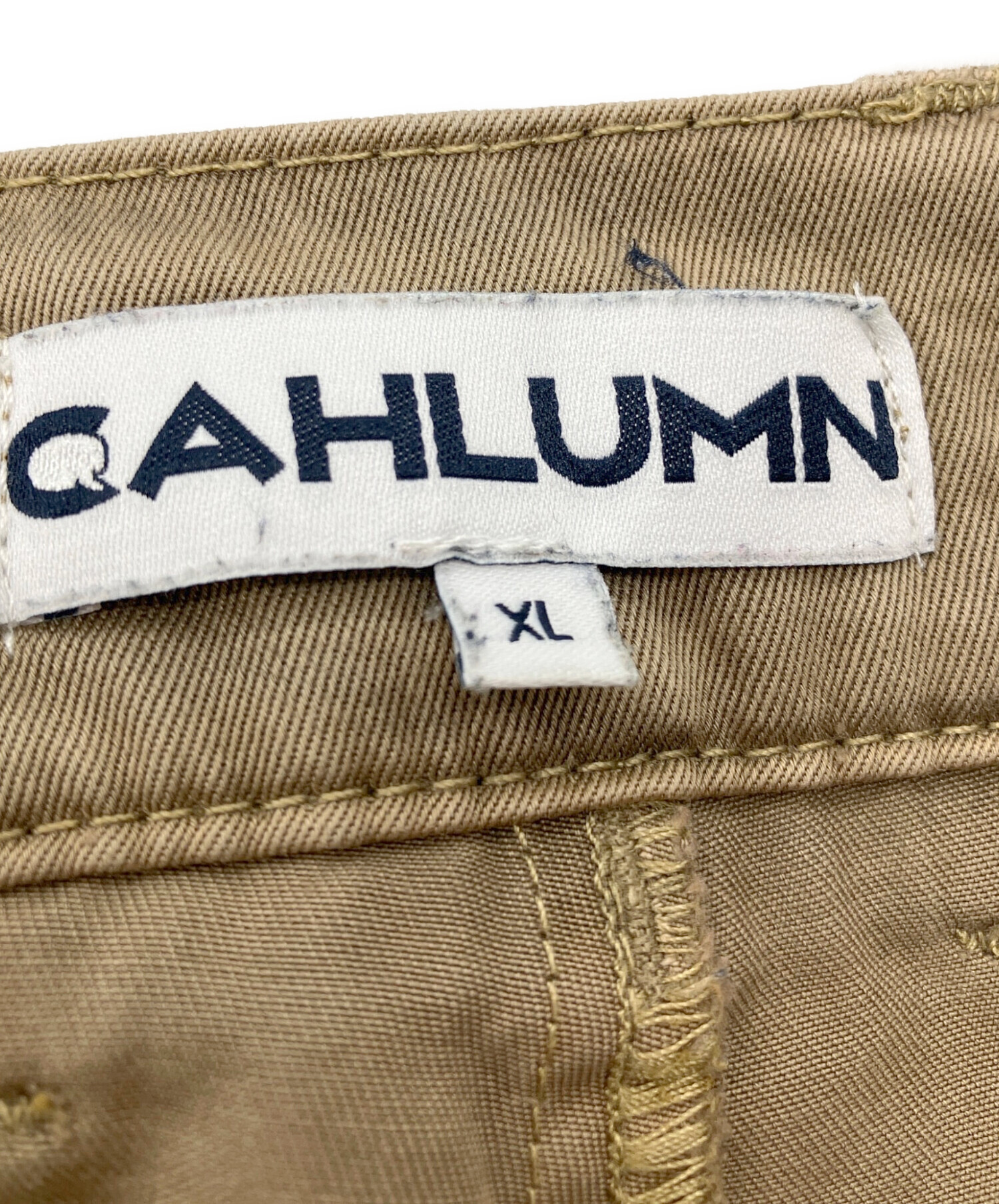 CAHLUMN カウラム 2 Tuck Chino Pant ベージュ Mサイズ CAHLUMN/Cotton Linen 2 Tuck Chino Pant｜Daytona Park(FREAK'S STORE