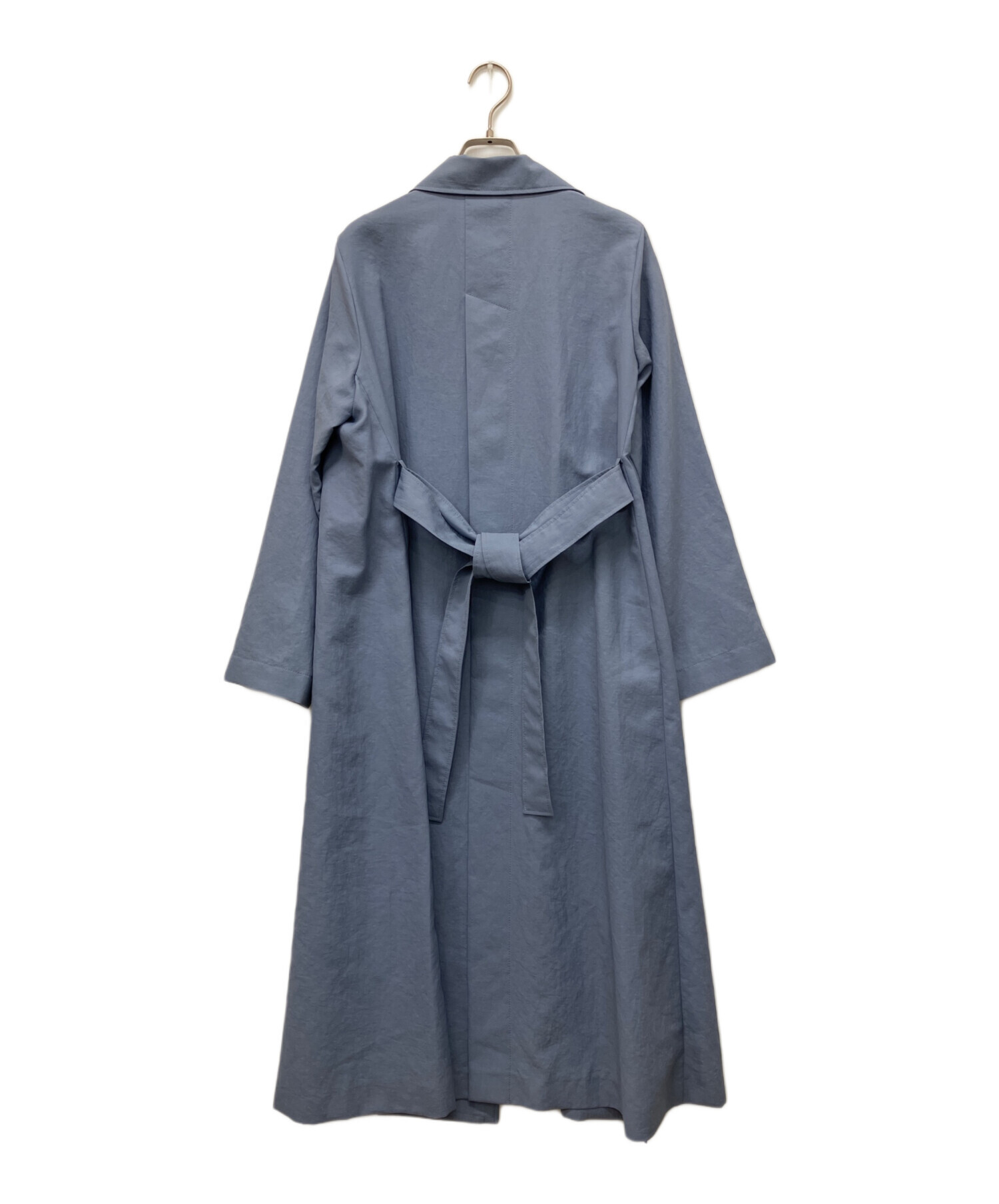 最終SALE！【未使用】NOBLEライトフルクロスチェスターAラインコート 