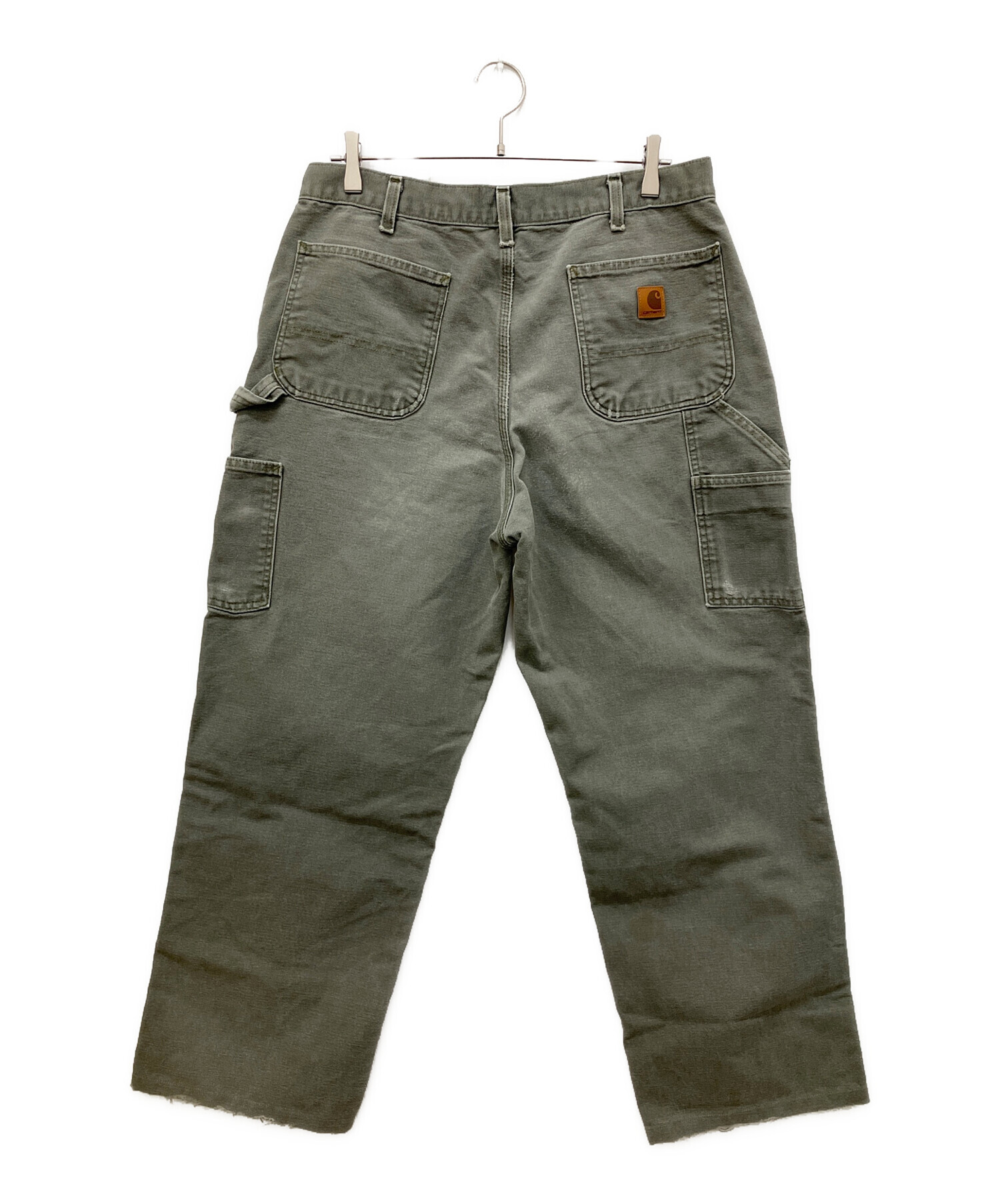 Carhartt カーハート ワーク ペインターパンツ モスグリーン系 W36 中古・古着通販】CarHartt (カーハート) ペインターパンツ グリーン