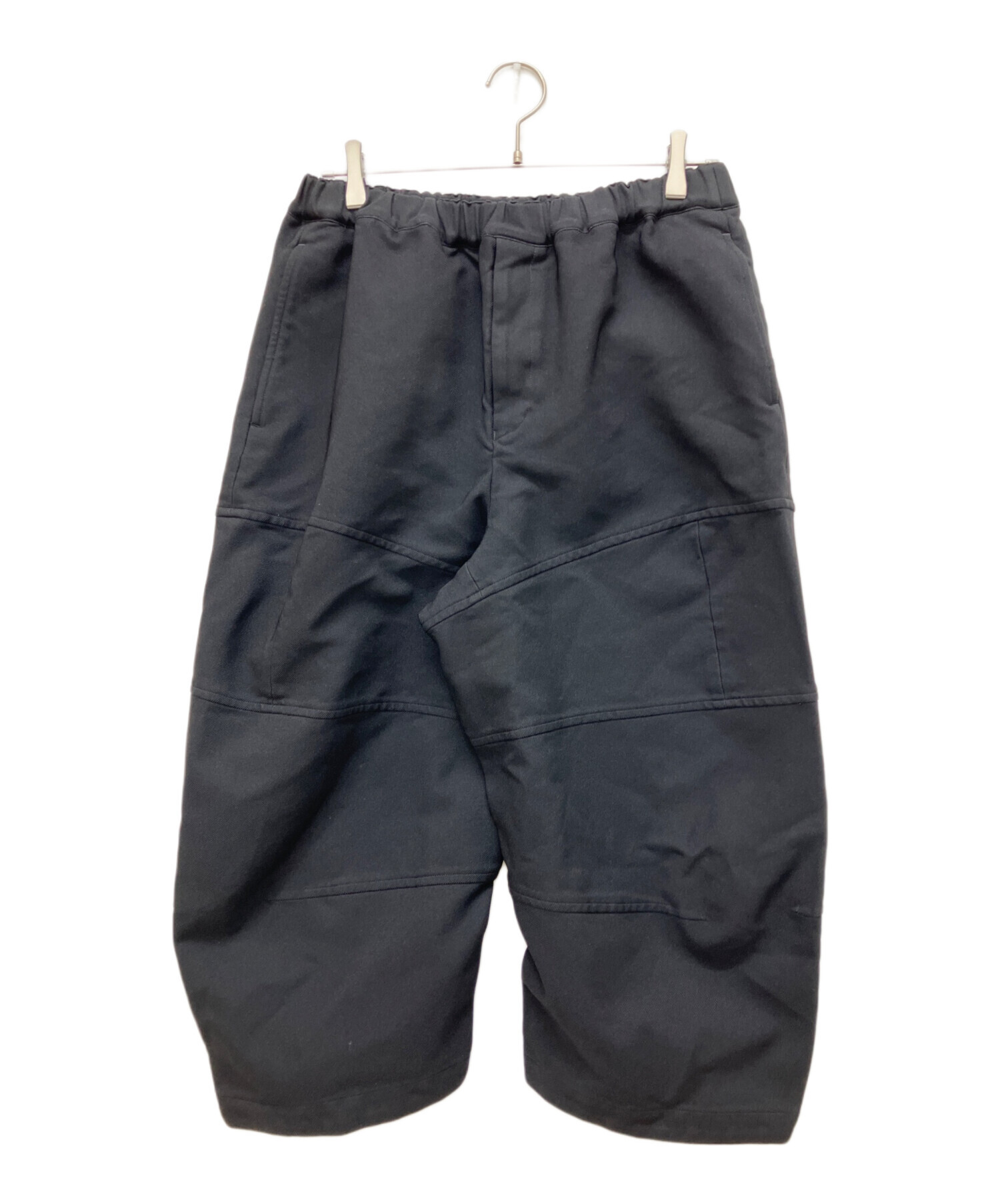ブラックコムデギャルソン25AW ルック5 バルーンパンツ ブラックコムデギャルソン/25AW/ウールワイドパンツ/バルーン